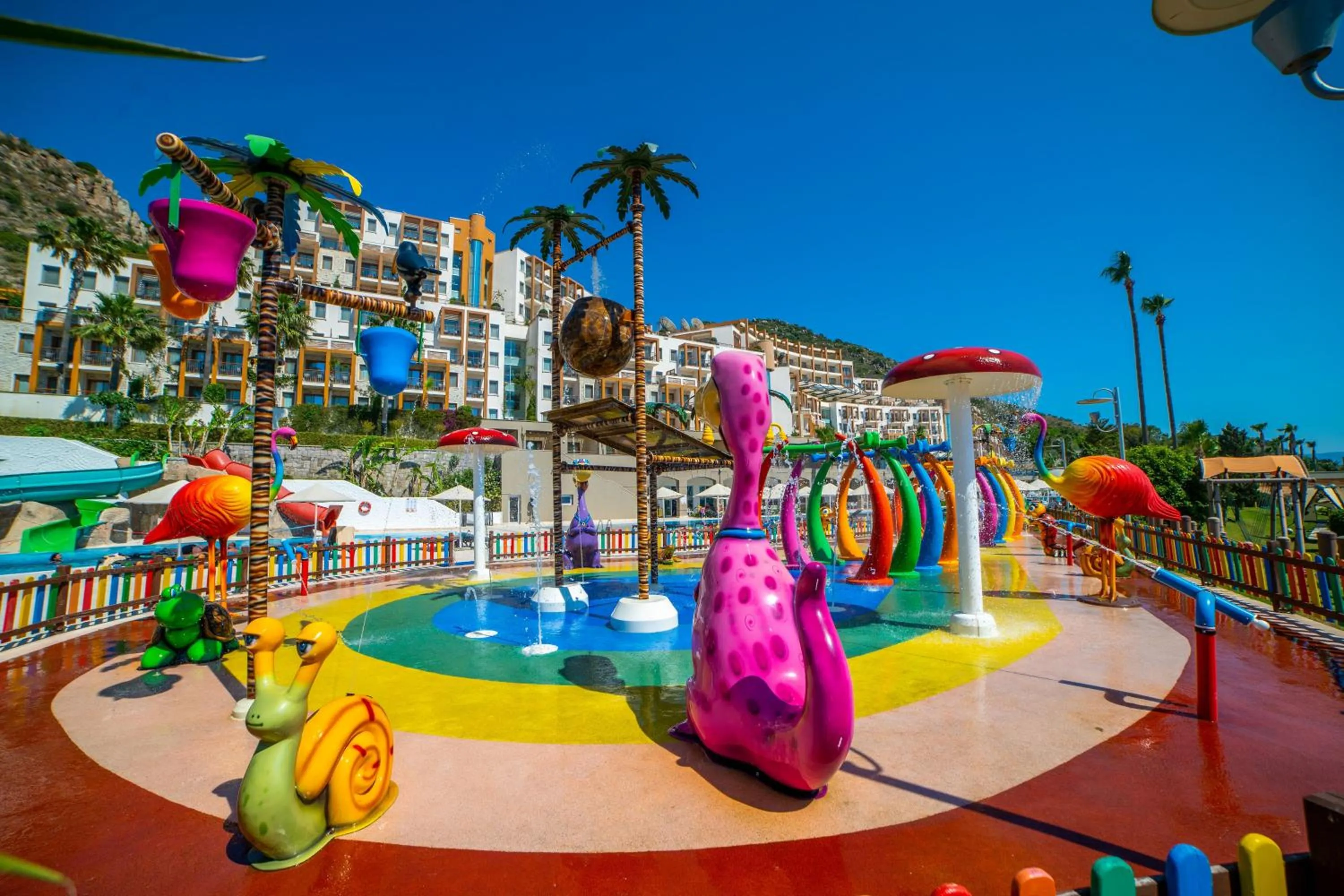 Children play ground in Kefaluka Resort