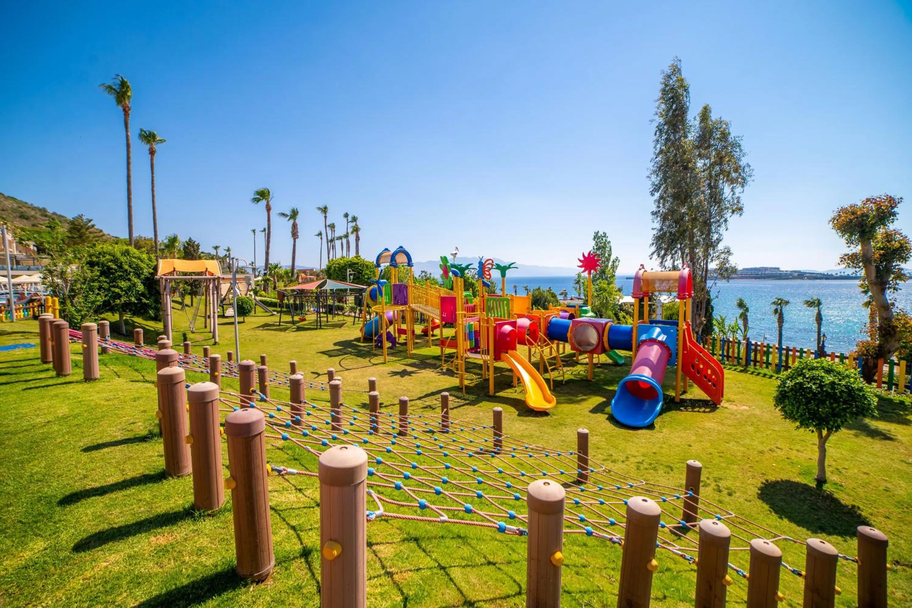 Children play ground in Kefaluka Resort