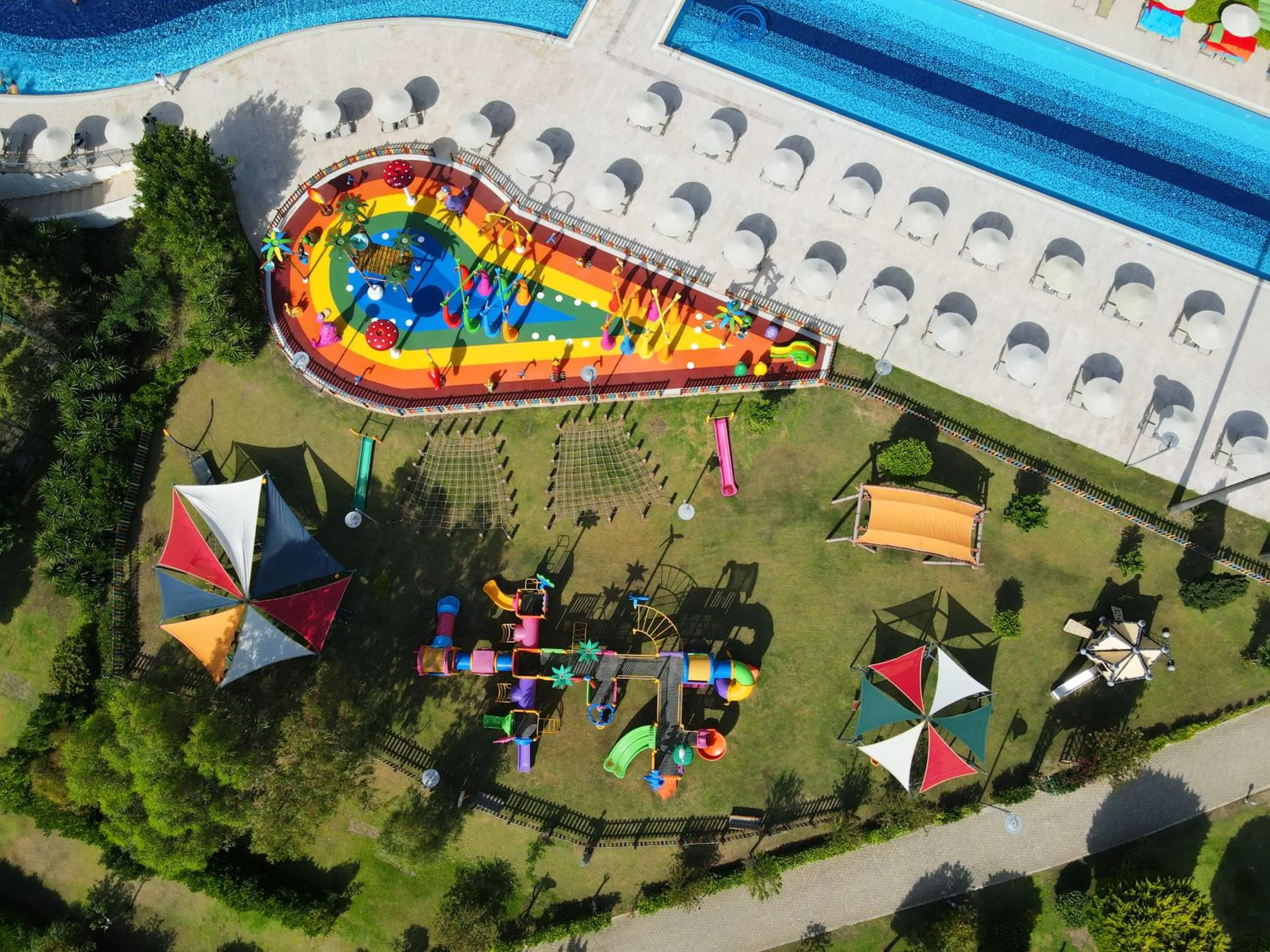 Children play ground in Kefaluka Resort