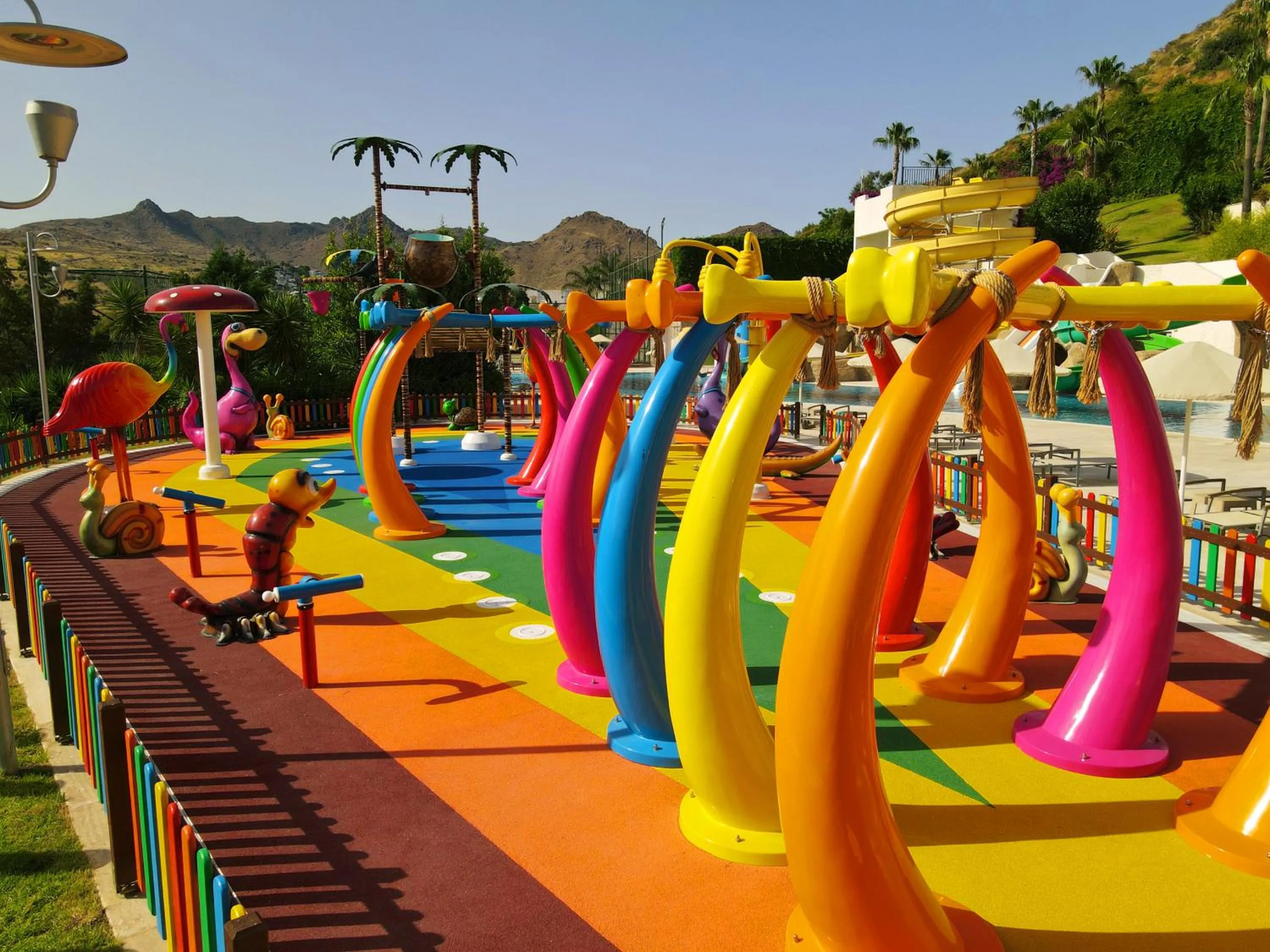 Children play ground in Kefaluka Resort