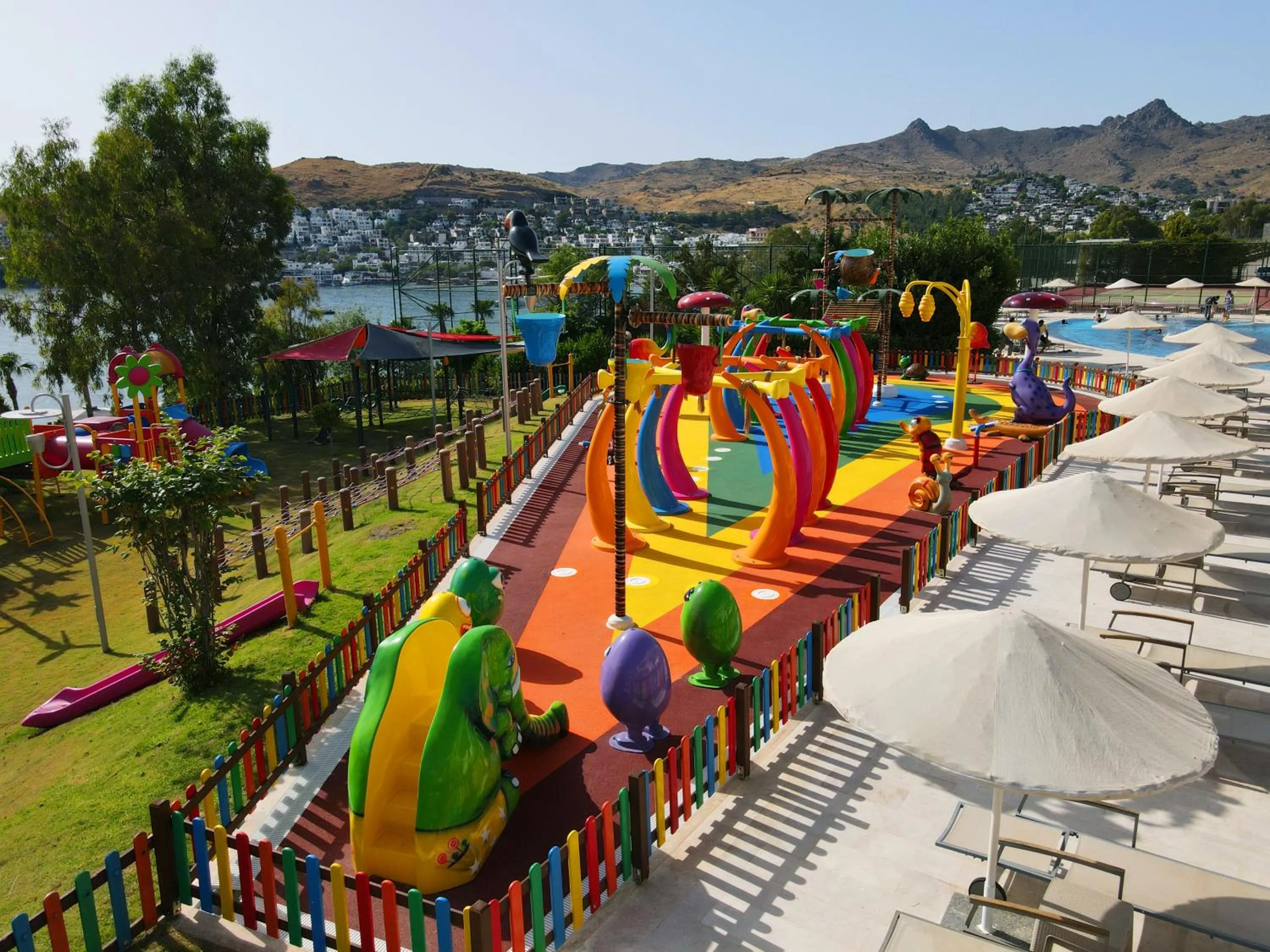 Children play ground in Kefaluka Resort