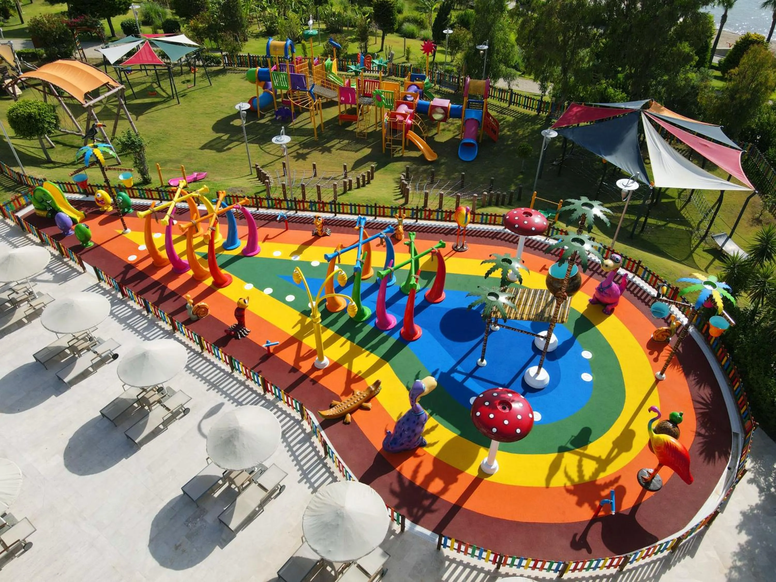Children play ground in Kefaluka Resort