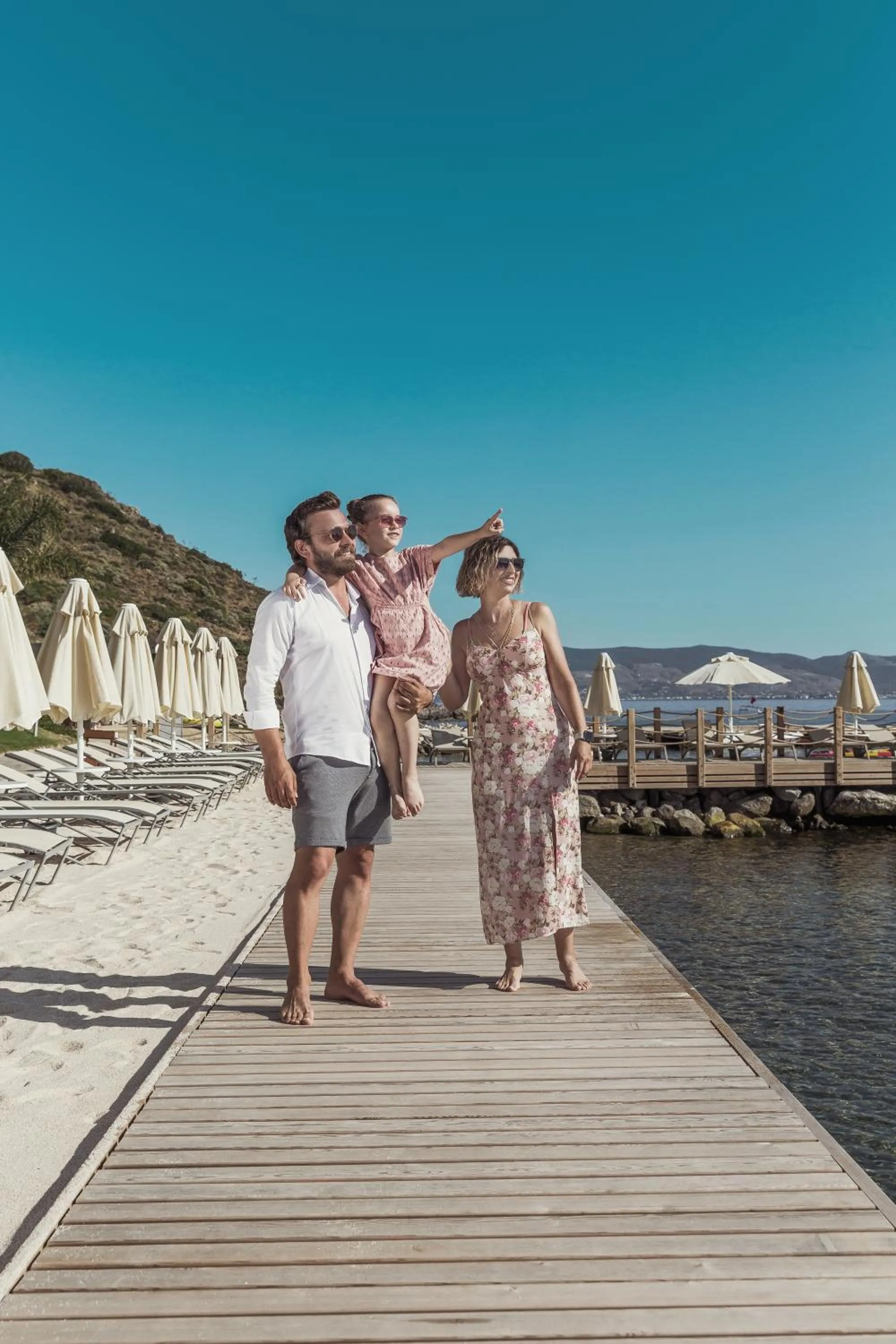 Family in Kefaluka Resort