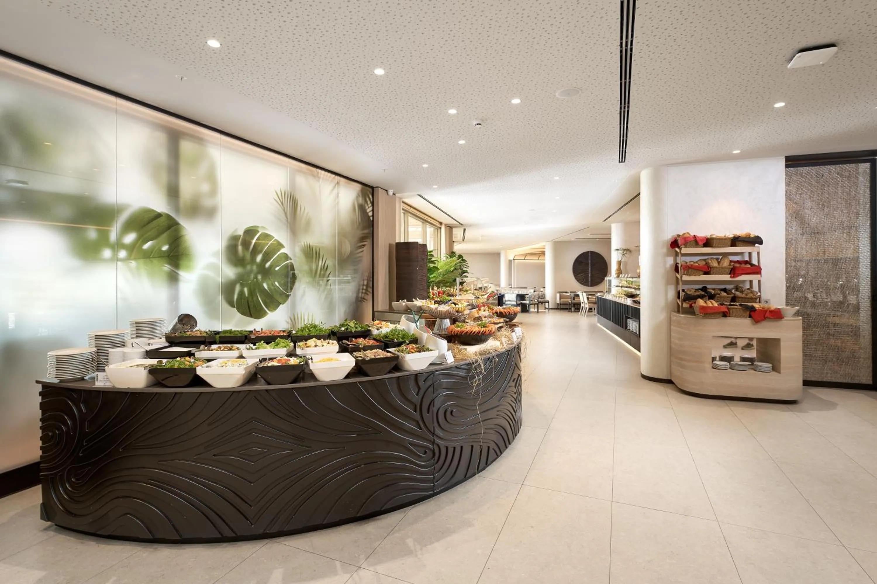 Buffet breakfast in Kefaluka Resort