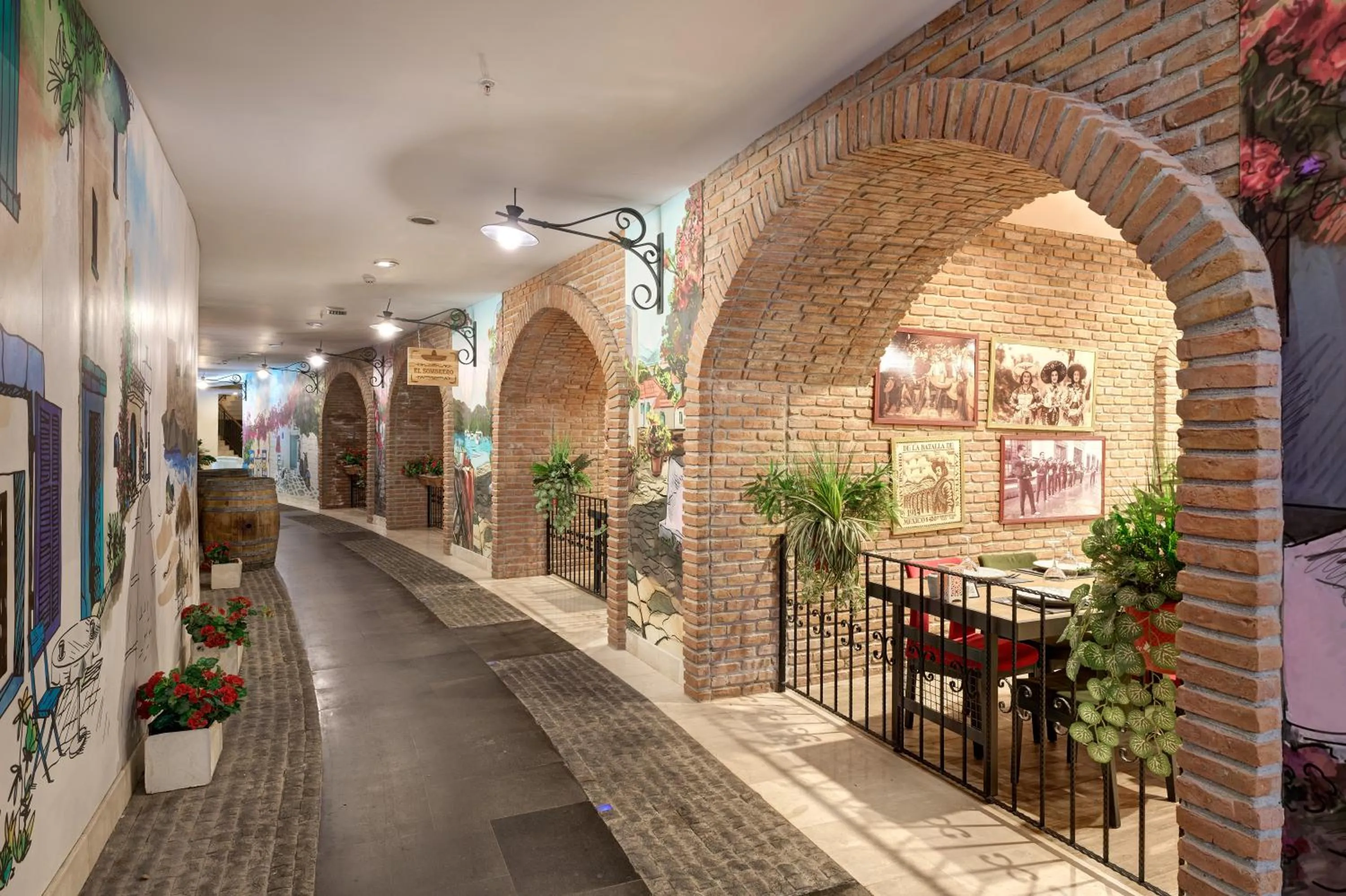 Street view in Kefaluka Resort