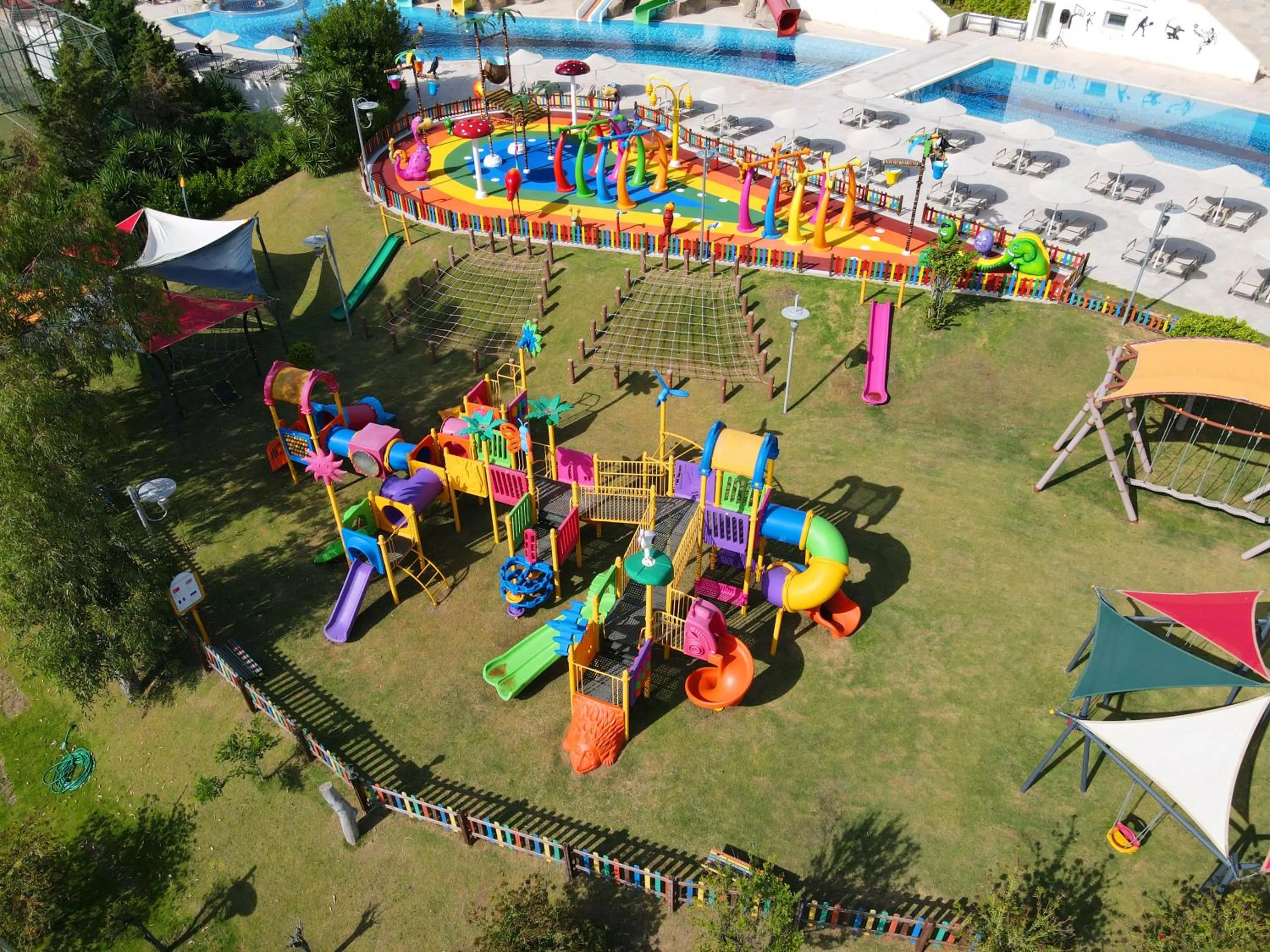 Children play ground in Kefaluka Resort