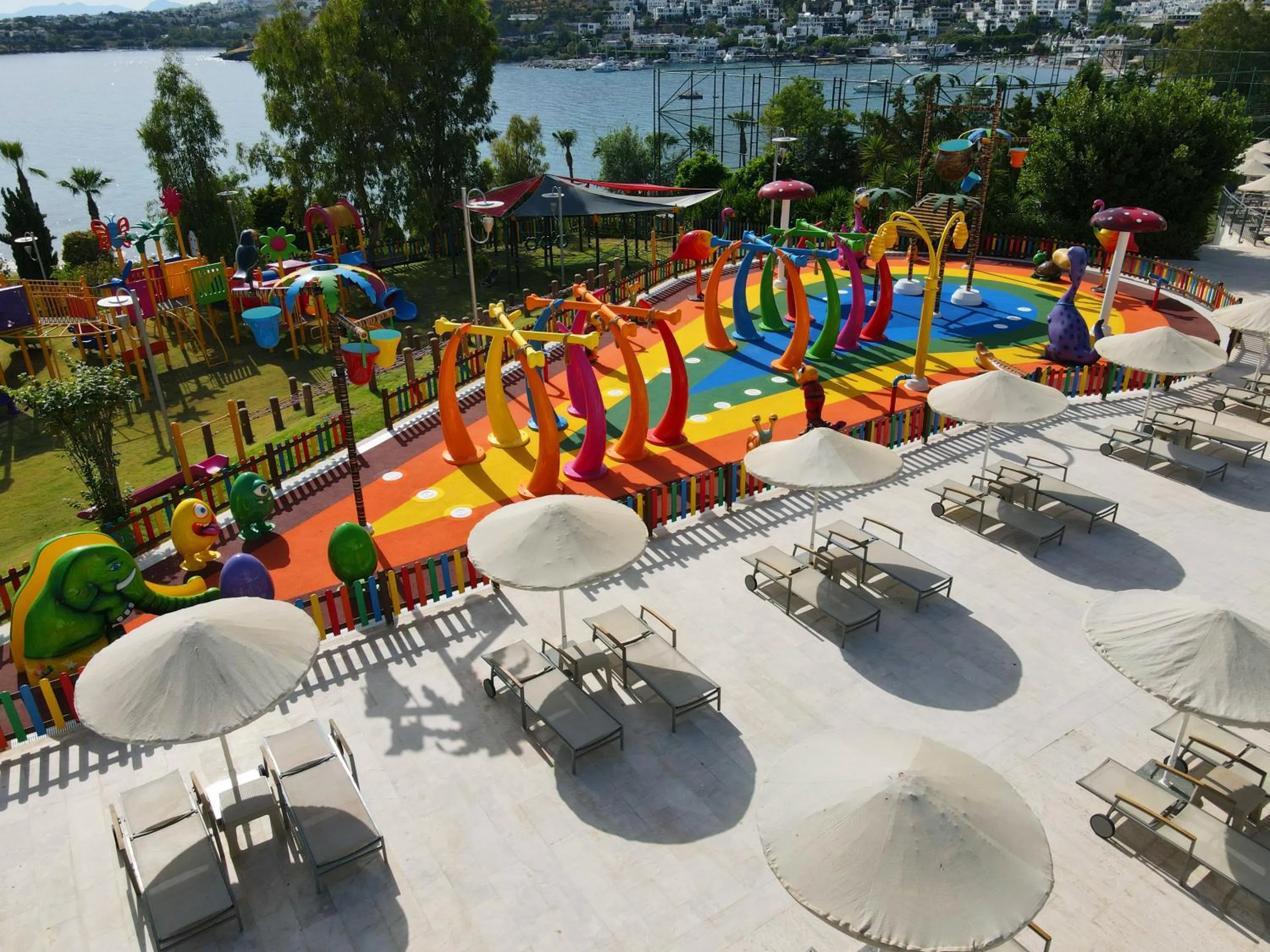 Children play ground in Kefaluka Resort