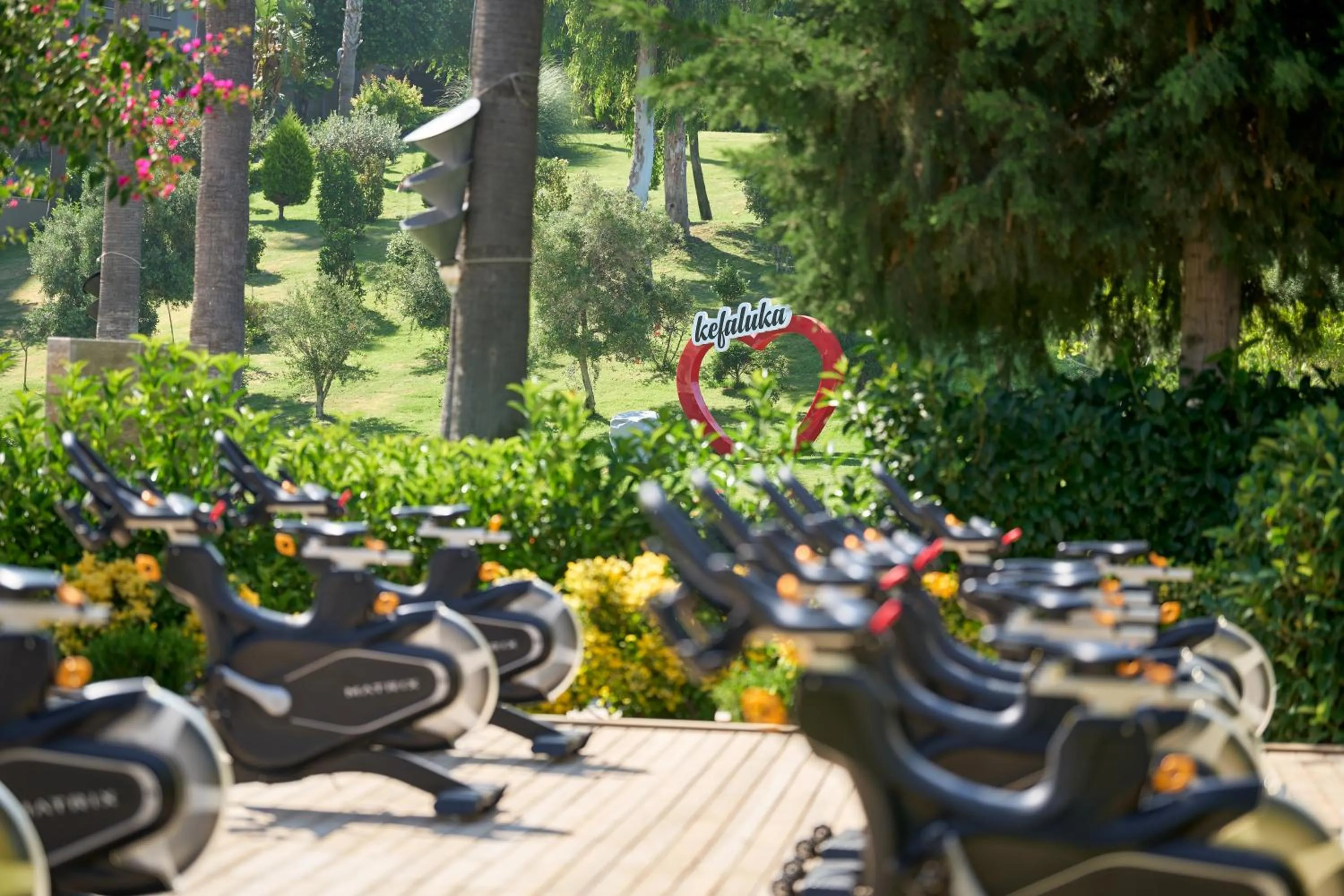 Cycling in Kefaluka Resort