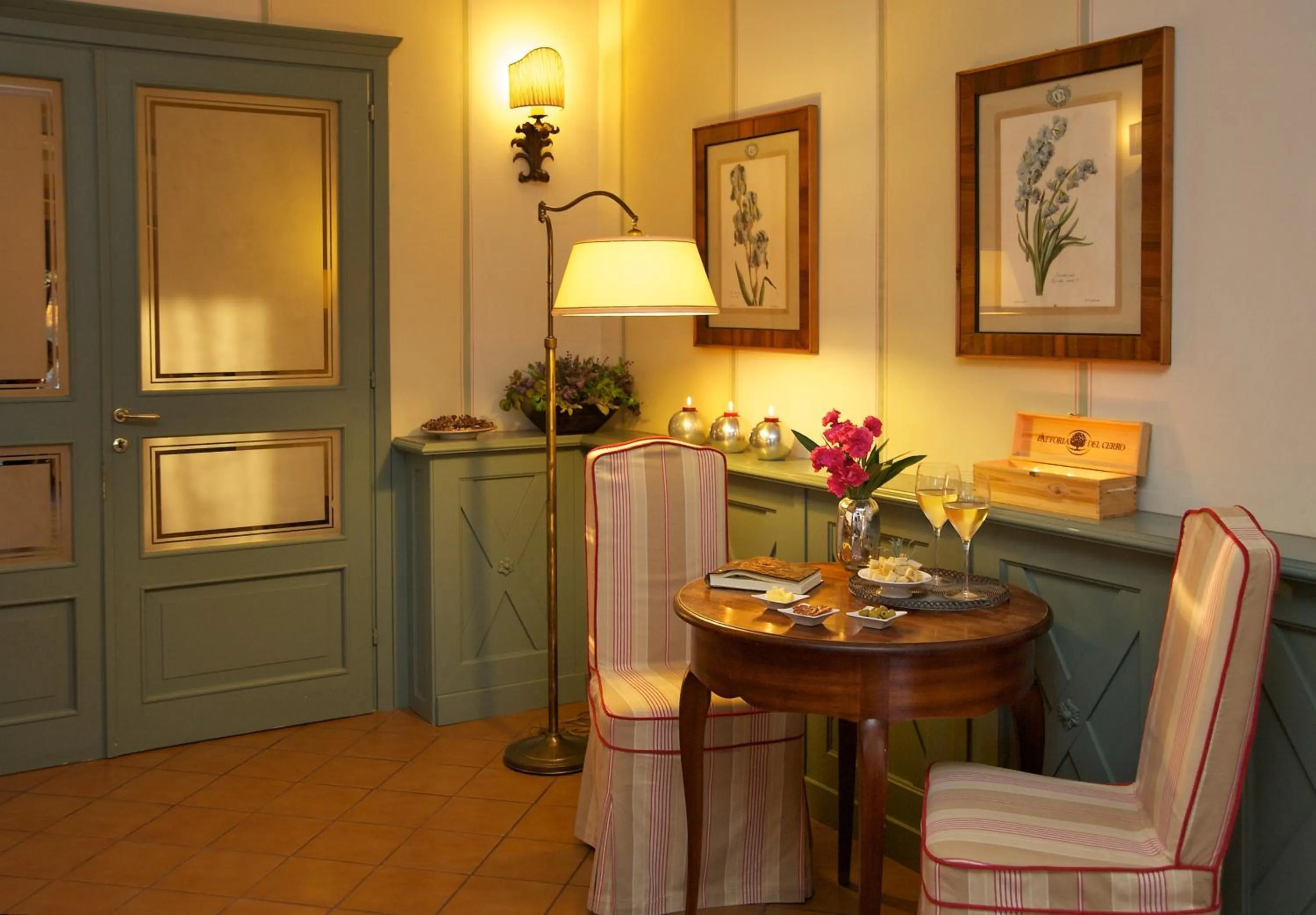 Seating area in Albergo La Fontanella