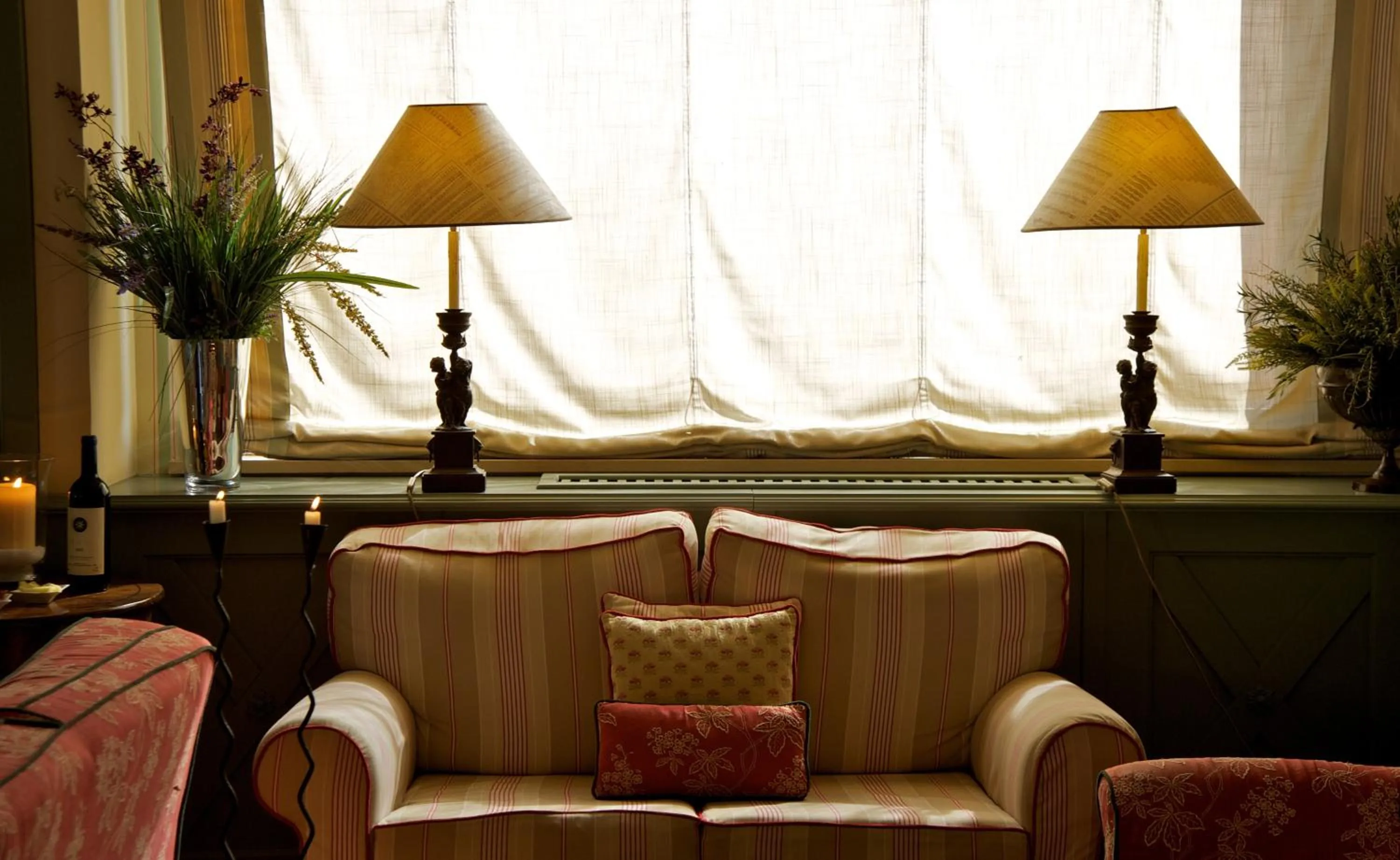 Seating area in Albergo La Fontanella