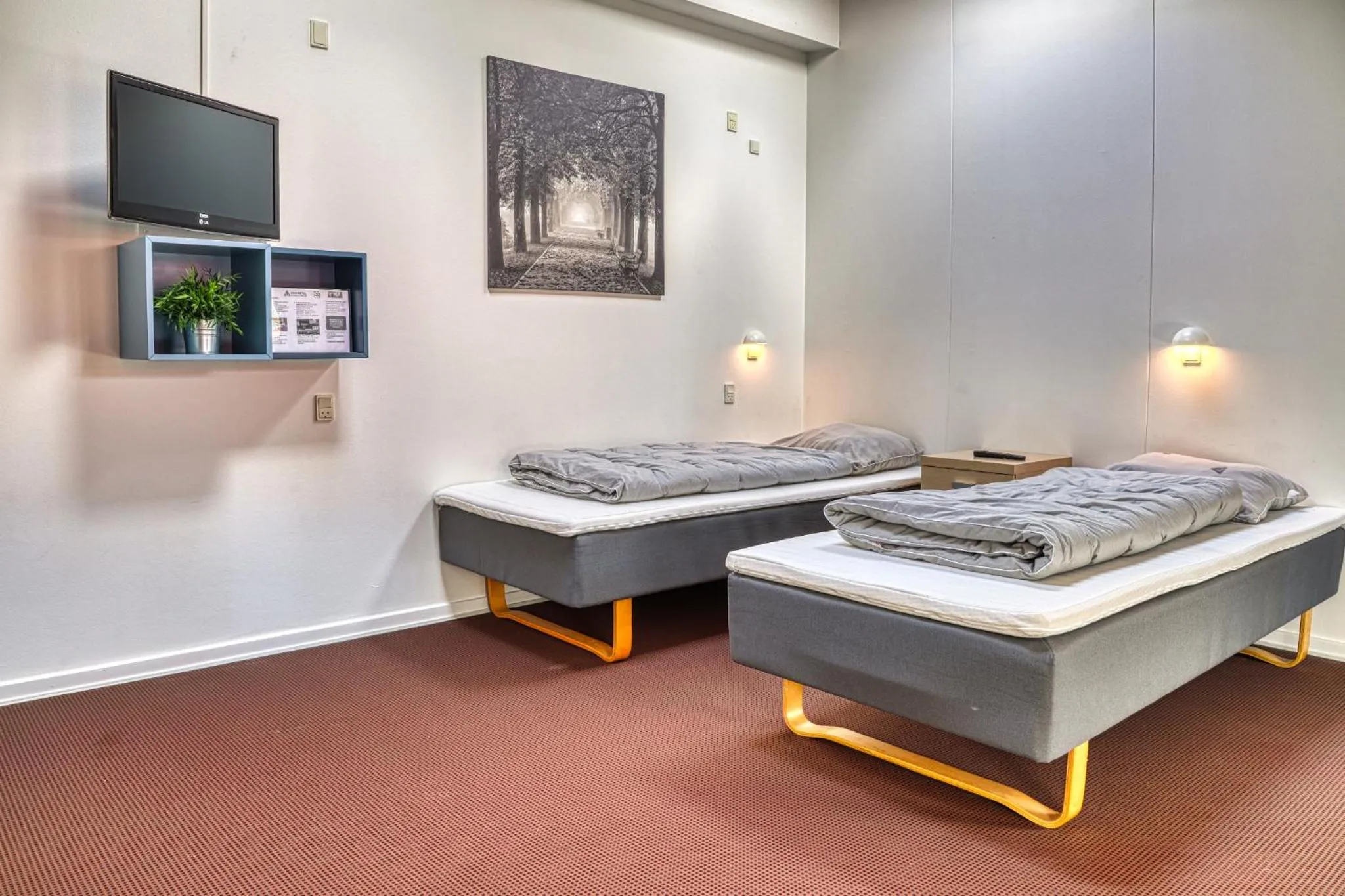 Bed in Danhostel Ishøj Strand