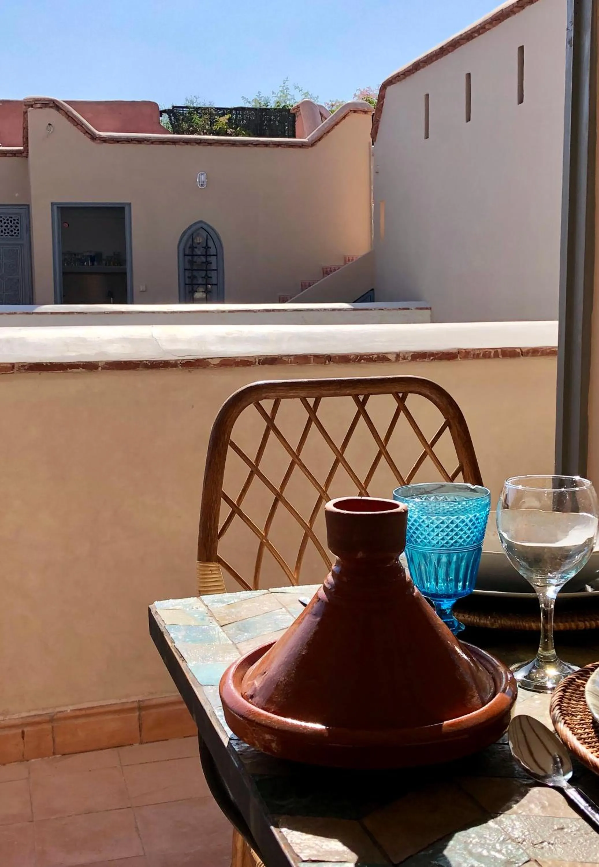 Patio in Riad Hadika Maria