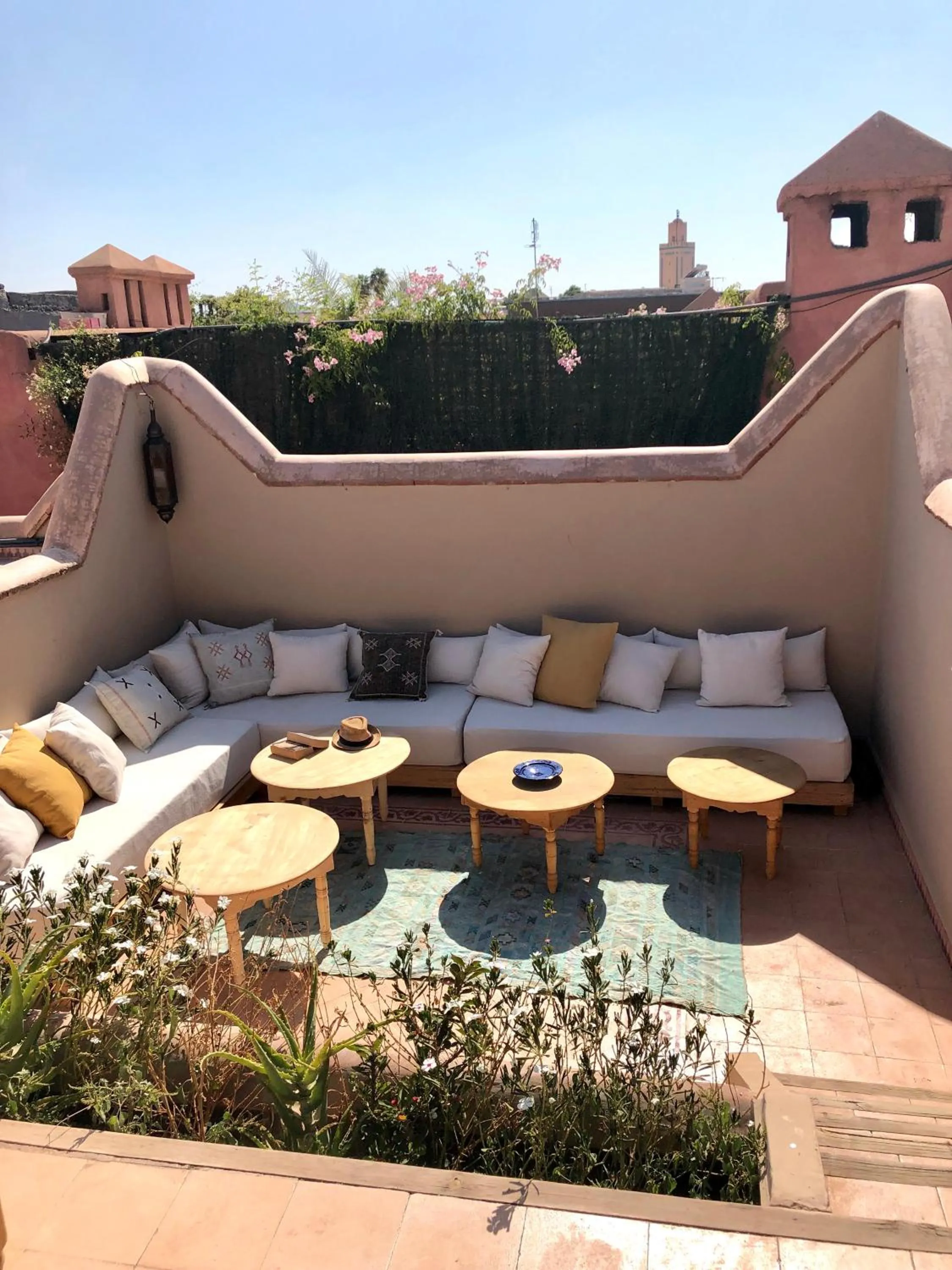 Patio in Riad Hadika Maria