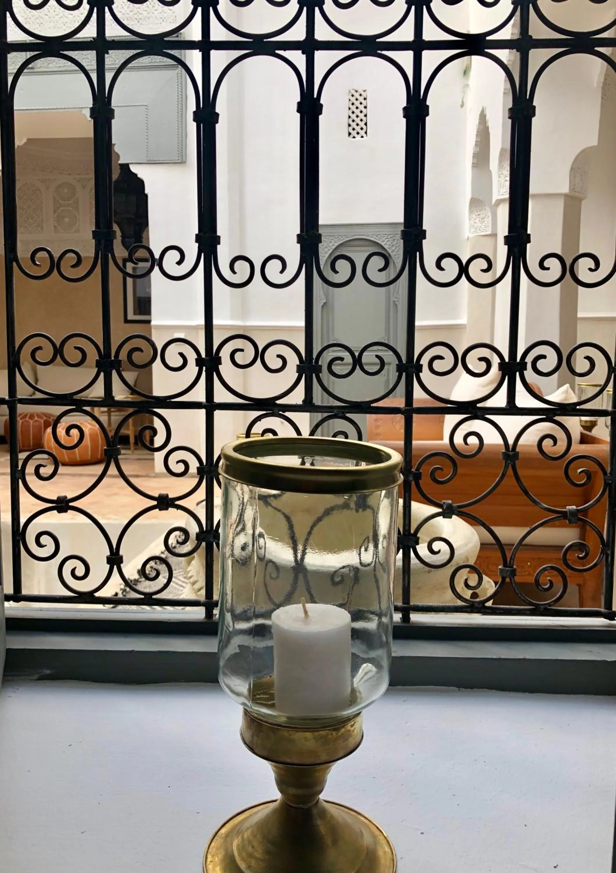 Patio in Riad Hadika Maria