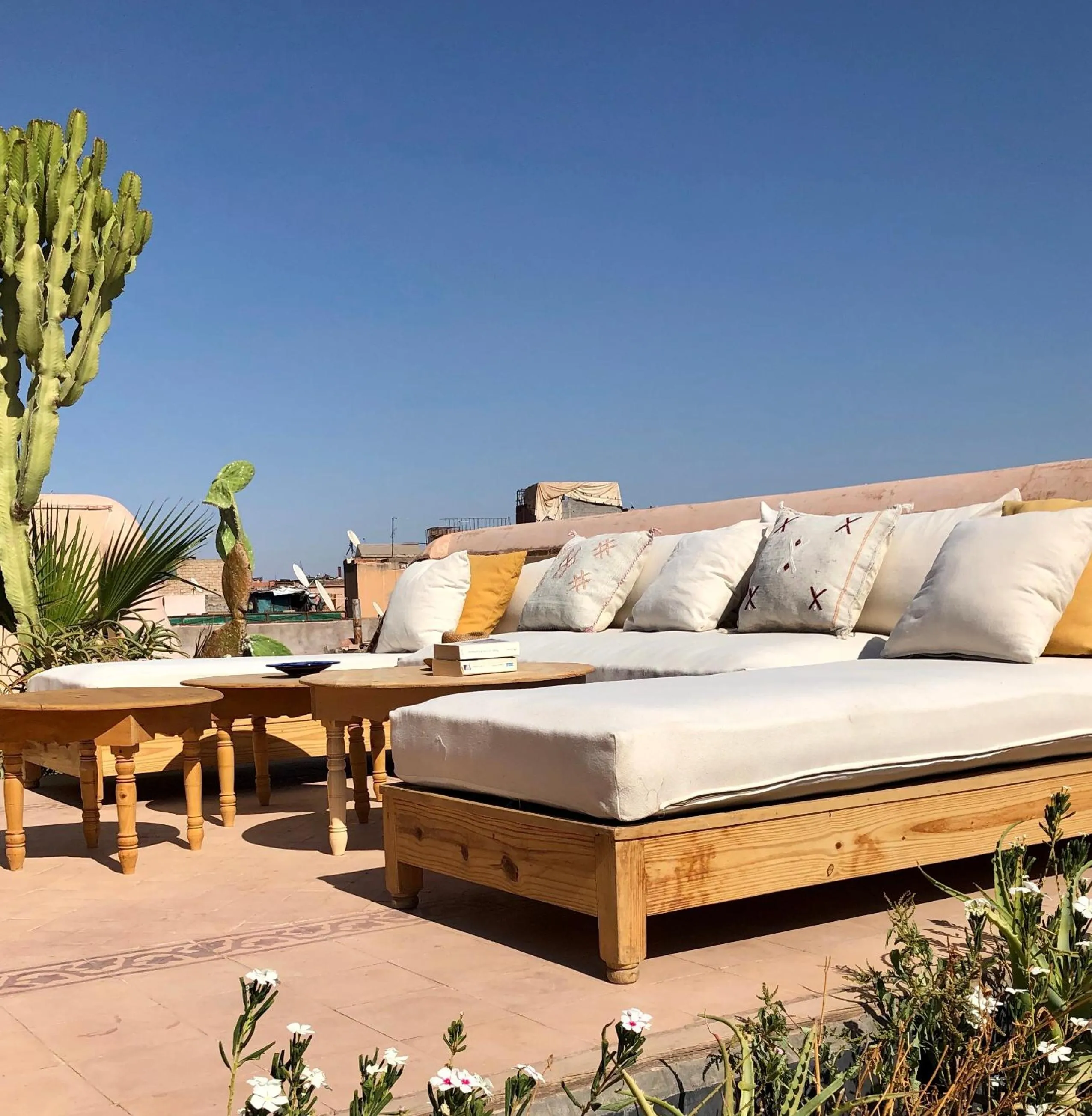 Patio in Riad Hadika Maria