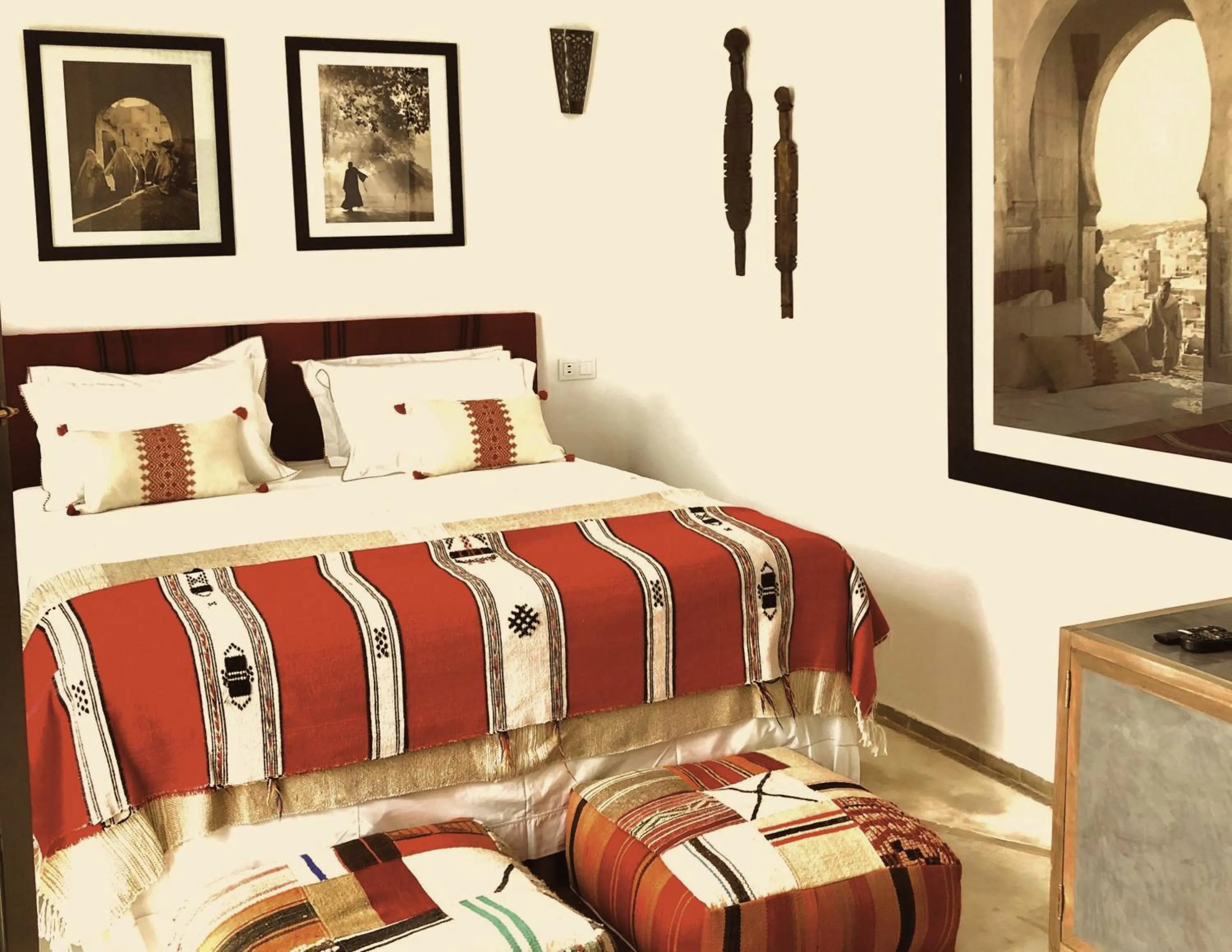 Bed in Riad Hadika Maria