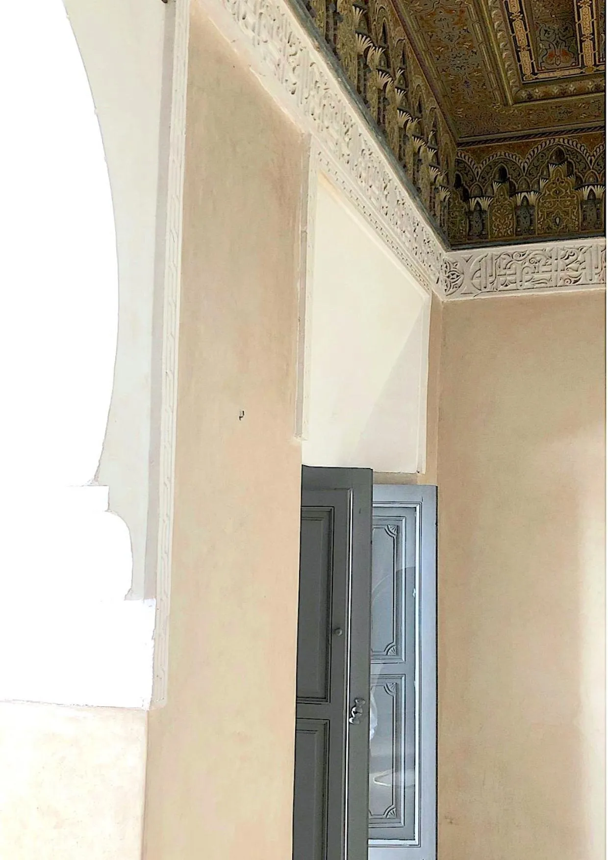 Decorative detail in Riad Hadika Maria