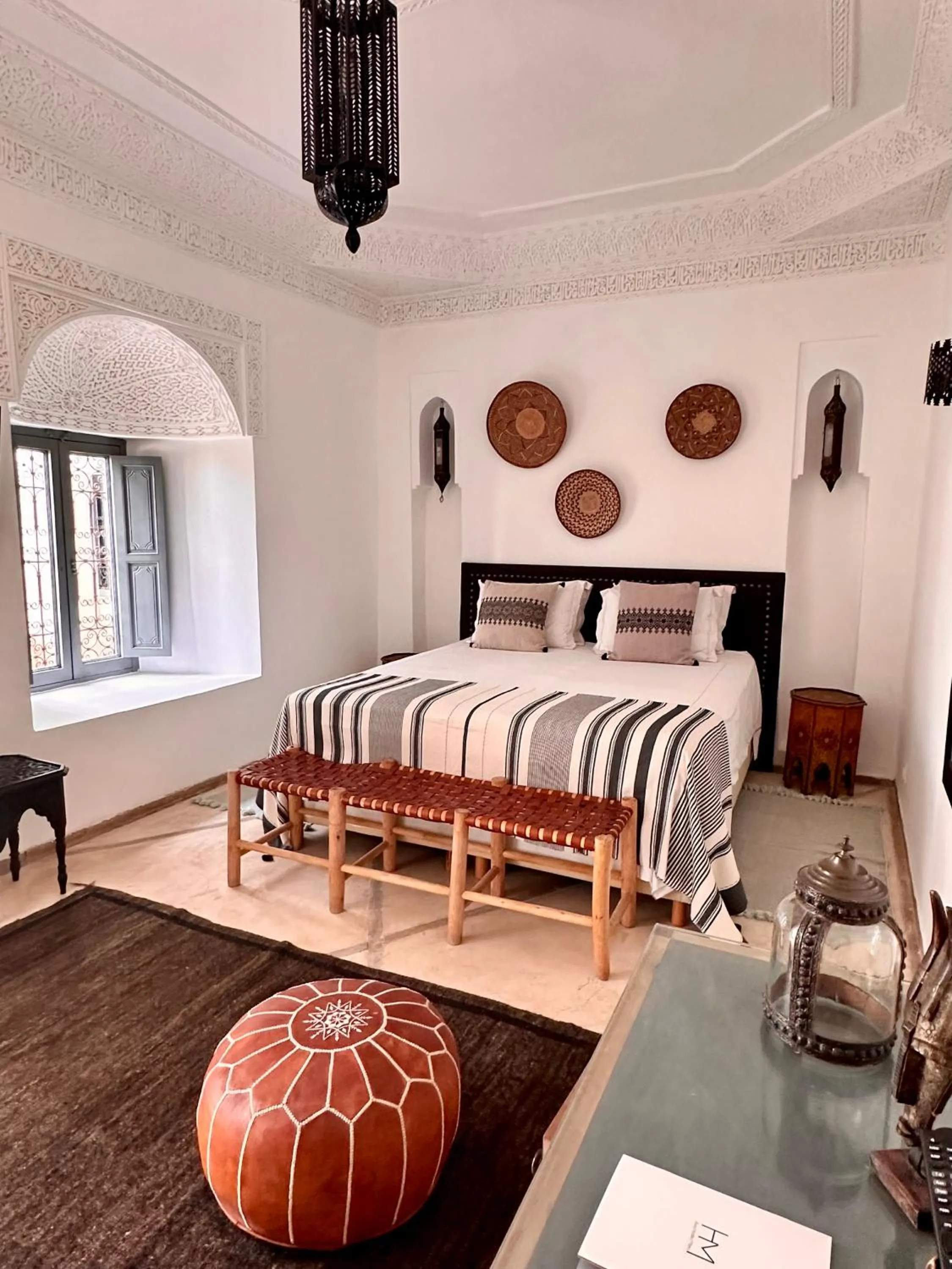 Bed in Riad Hadika Maria