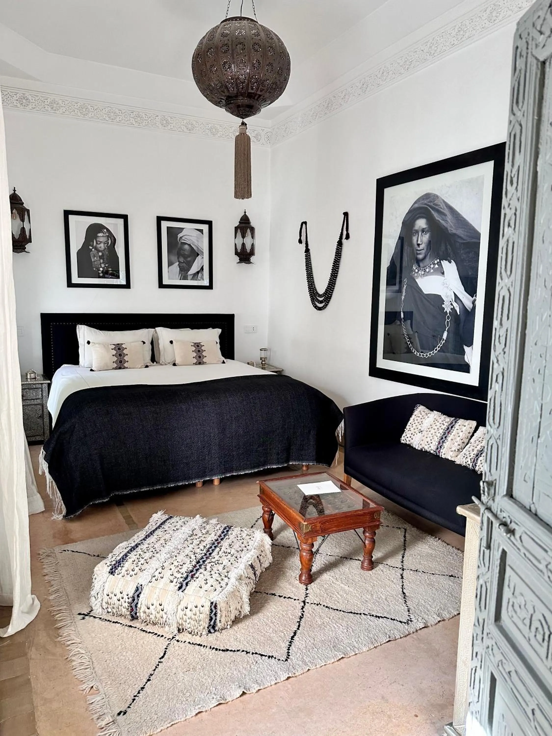 Bed in Riad Hadika Maria