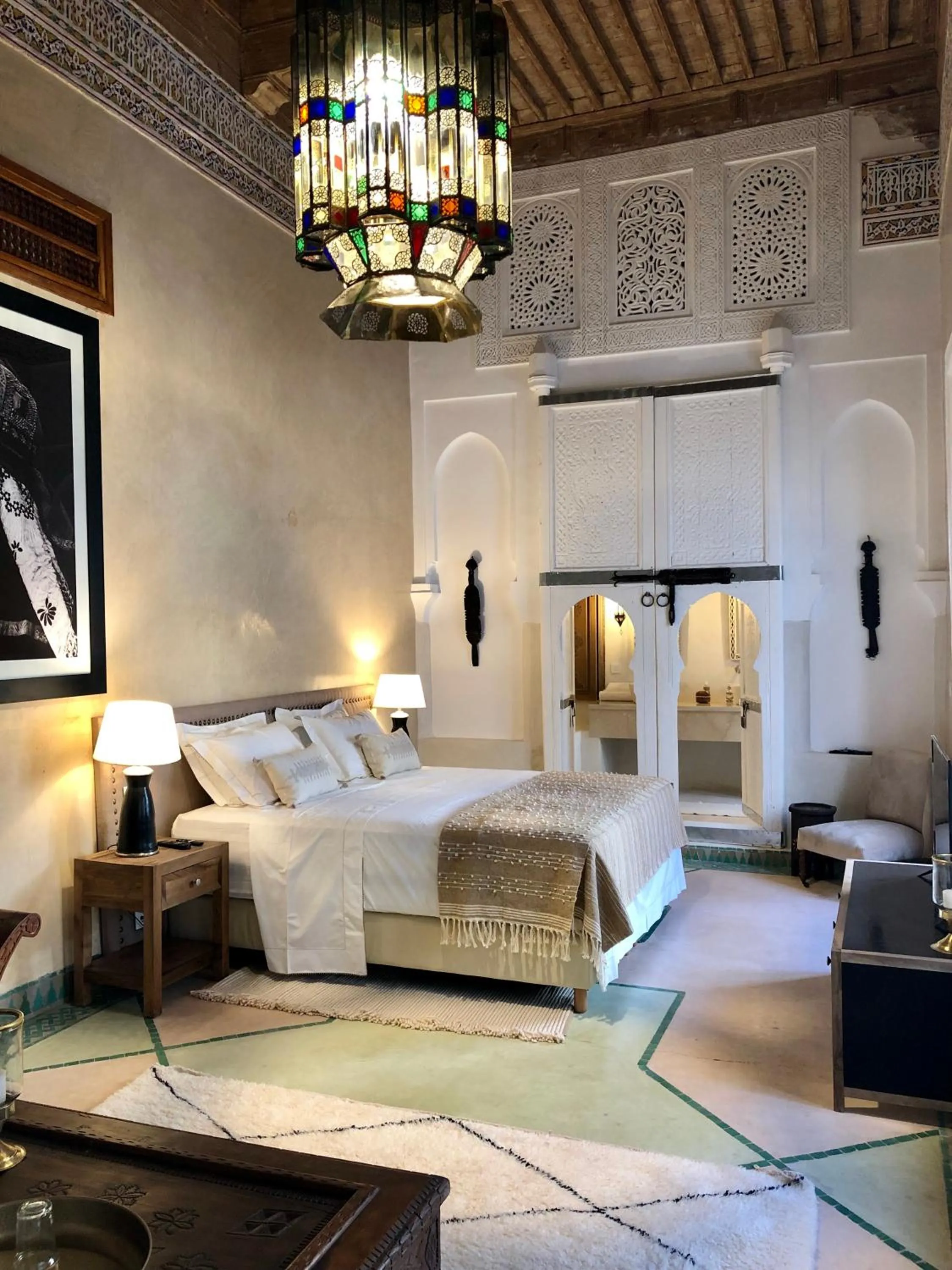 Bed in Riad Hadika Maria