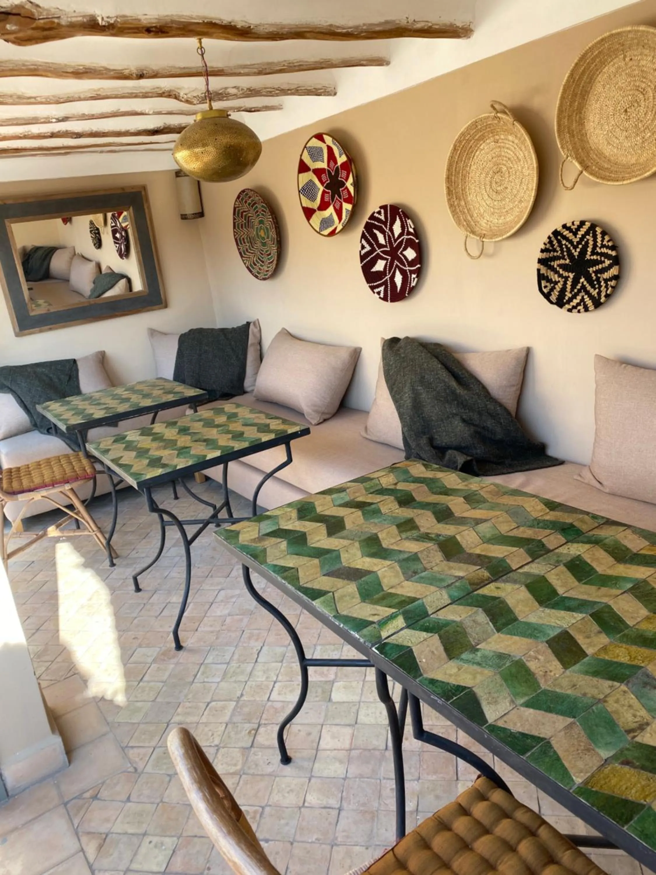 Balcony/Terrace in Riad Hadika Maria