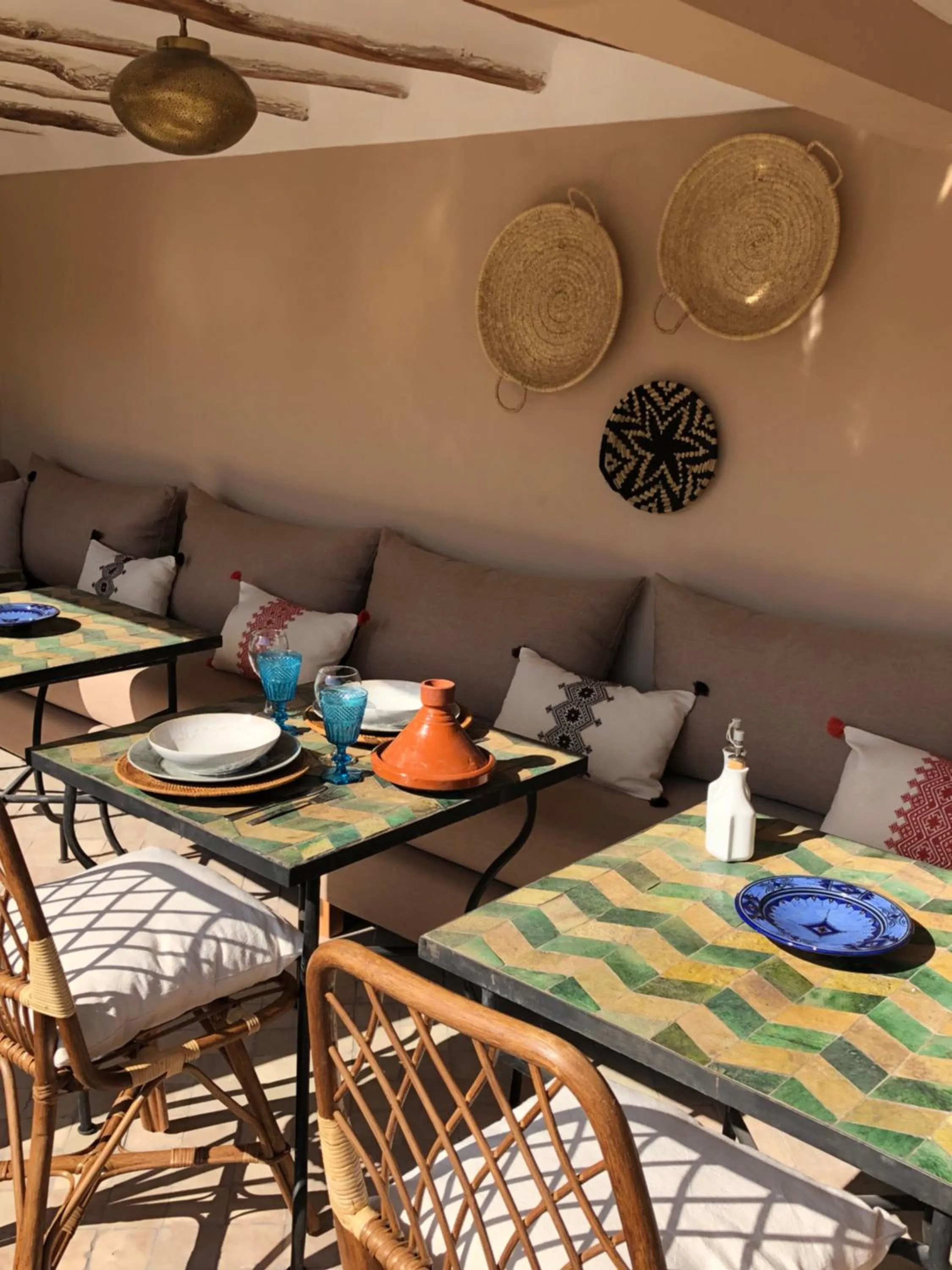 Patio in Riad Hadika Maria