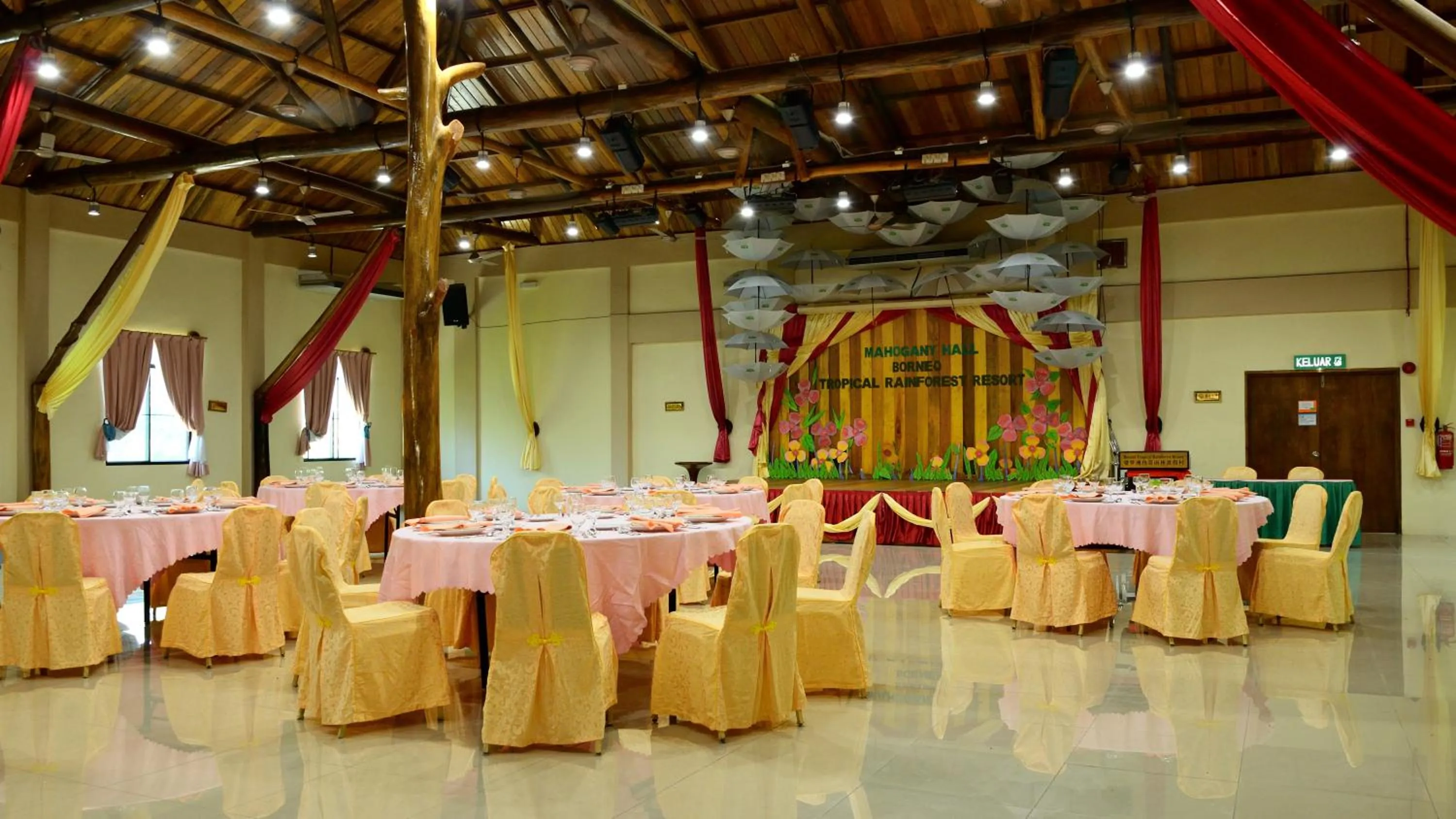 Banquet/Function facilities in Borneo Tropical Rainforest Resort