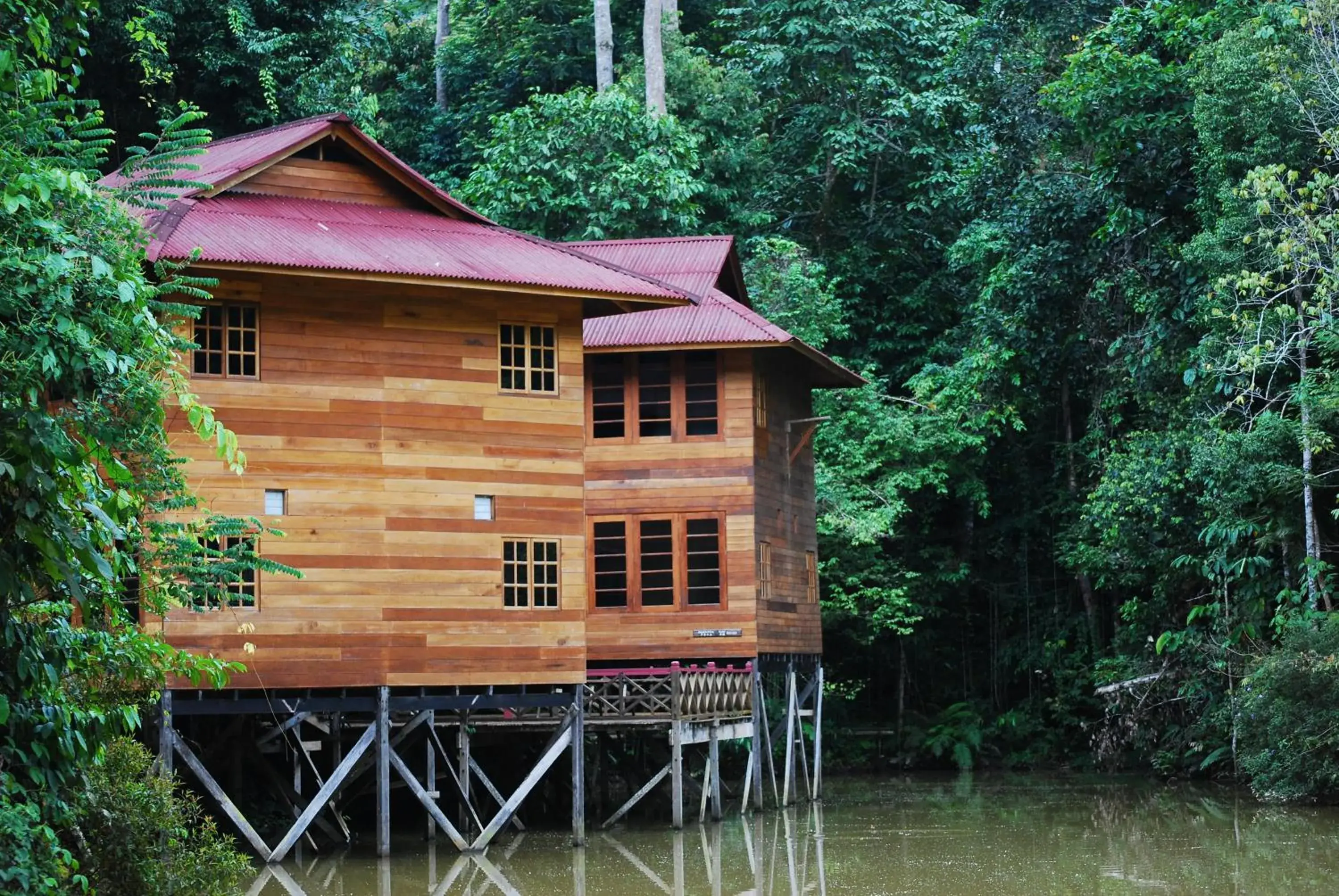 Meranti Chalet in Borneo Tropical Rainforest Resort Meranti Chalet in Borneo Tropical Rainforest Resort