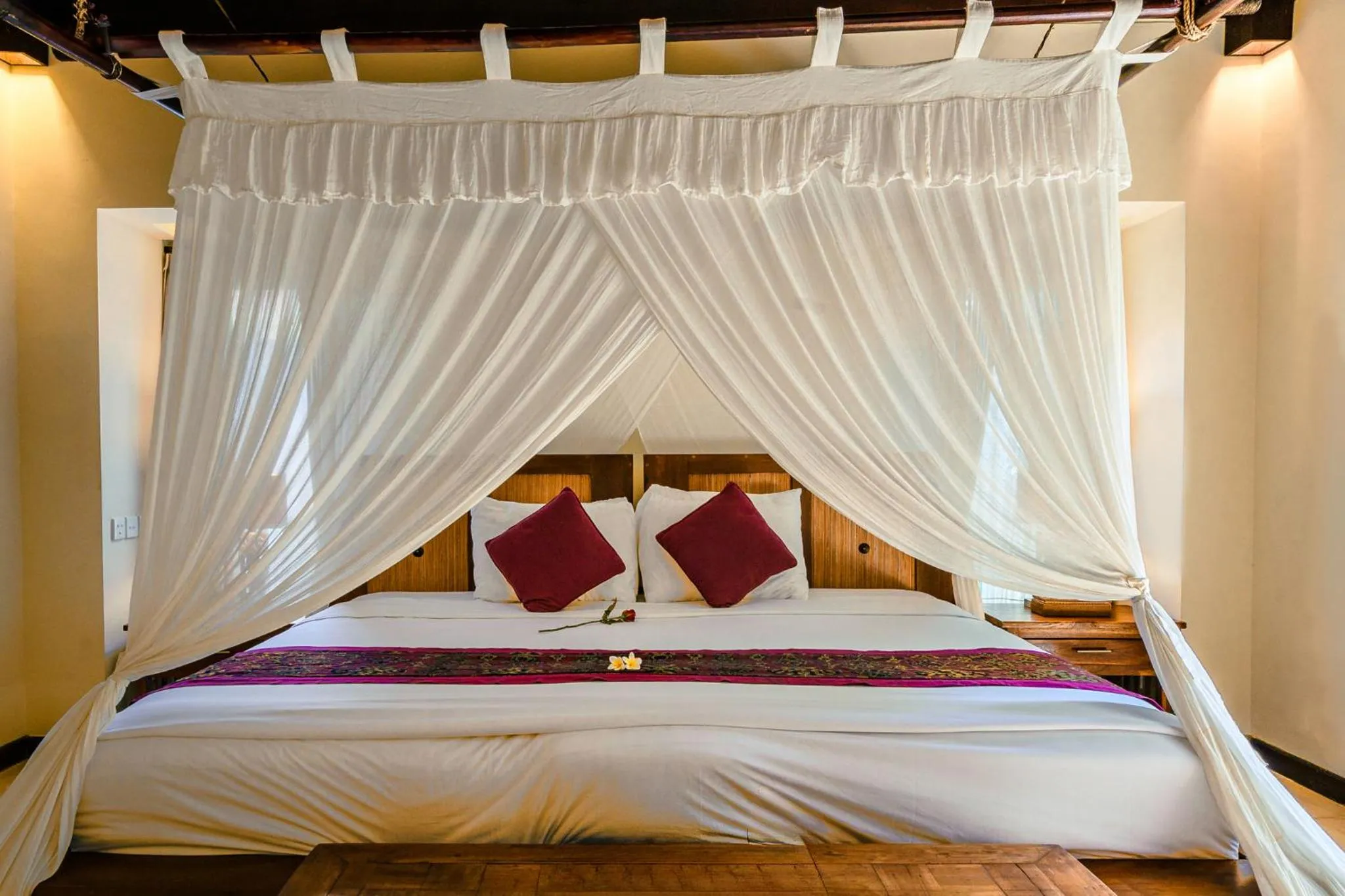 Bed in Barong Resort Ubud by Puri Signatures