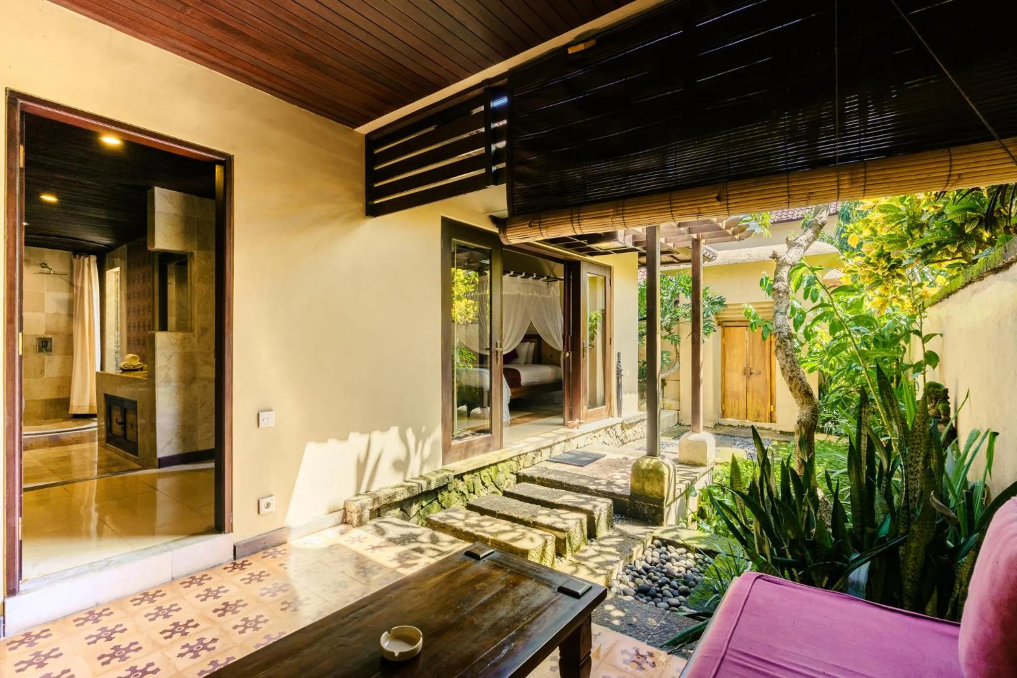 Garden view in Barong Resort Ubud by Puri Signatures