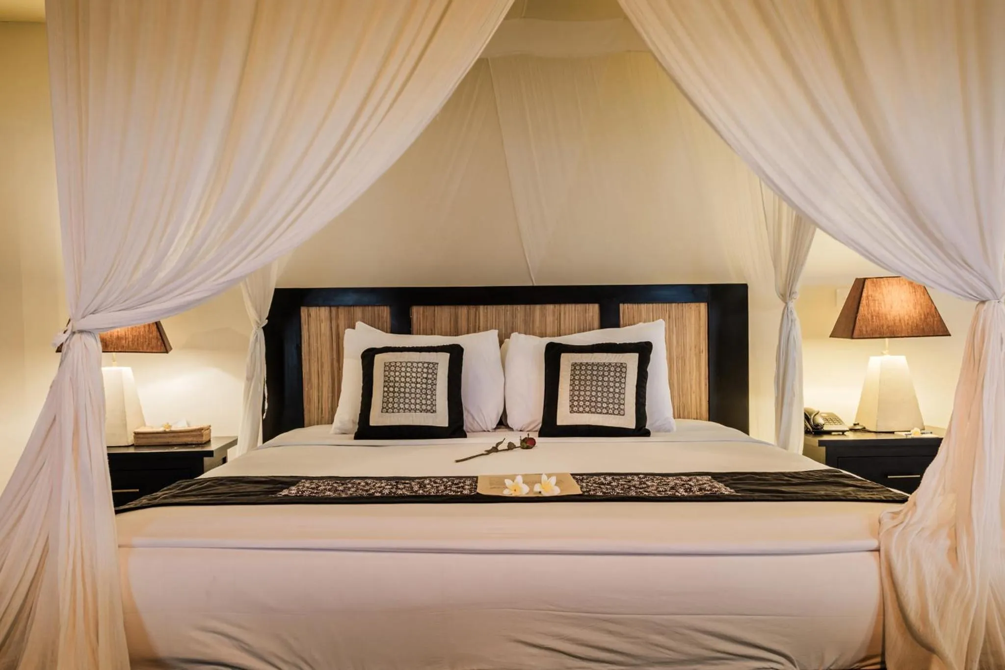 Bed in Barong Resort Ubud by Puri Signatures