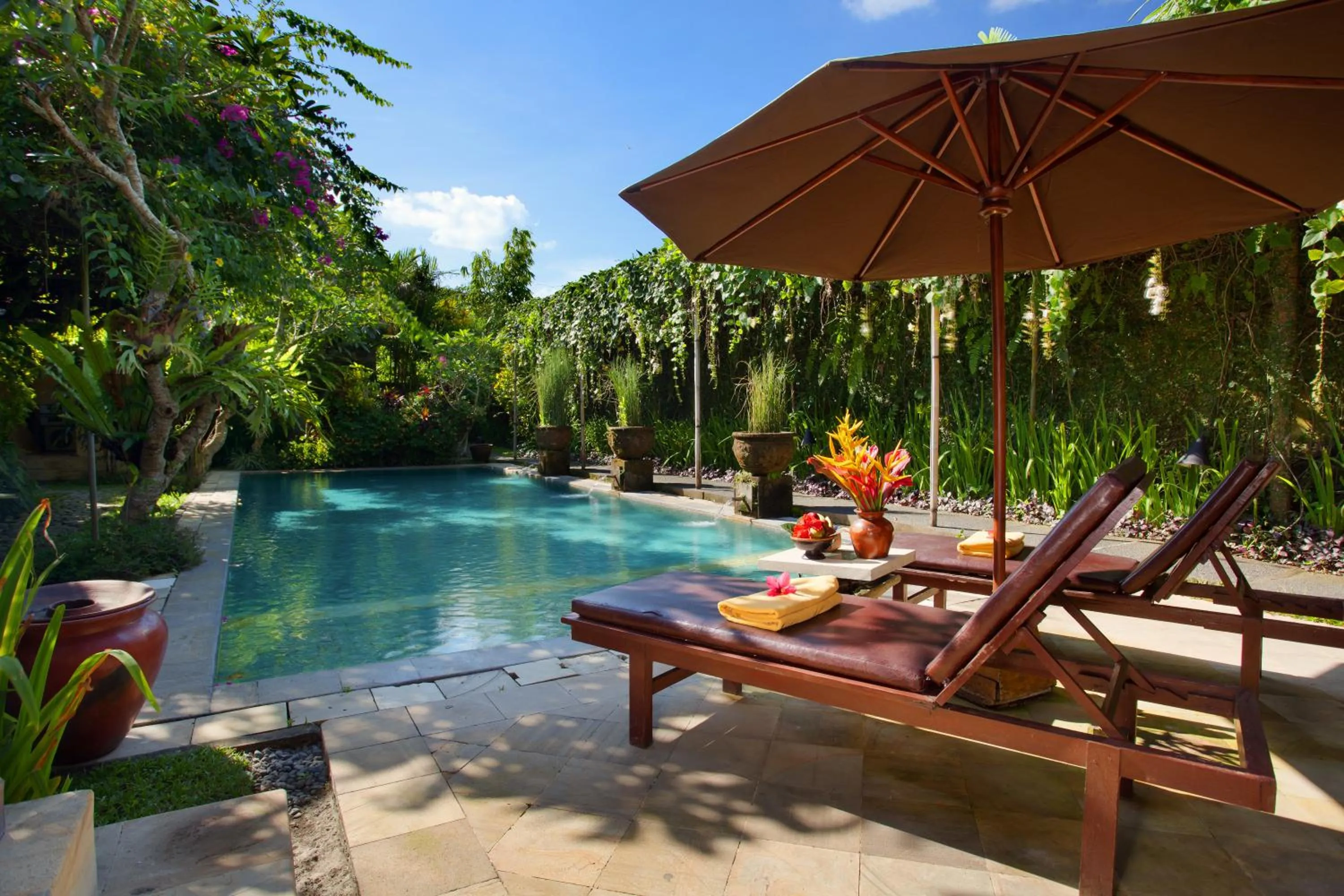 Patio in Barong Resort Ubud by Puri Signatures