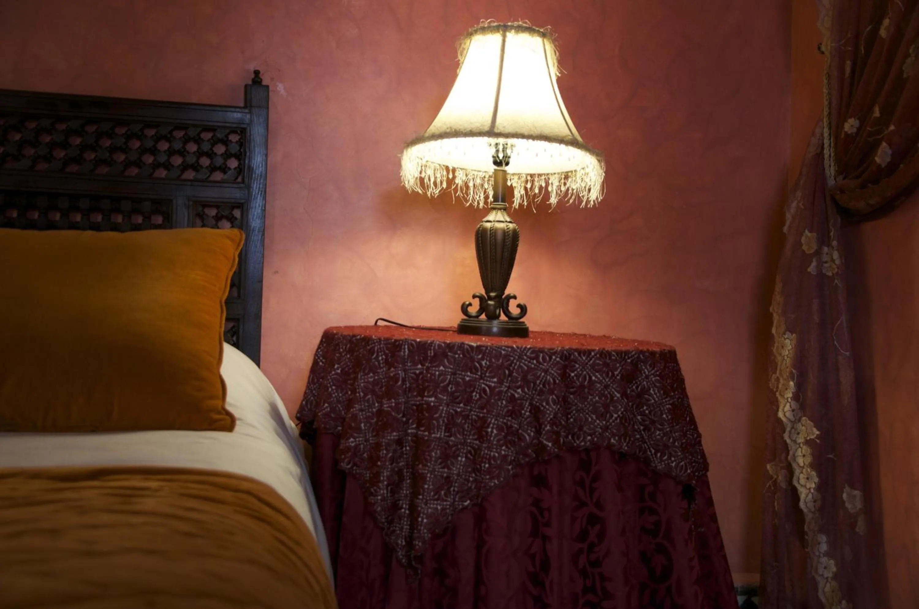 Decorative detail, Bed in Dar Anebar