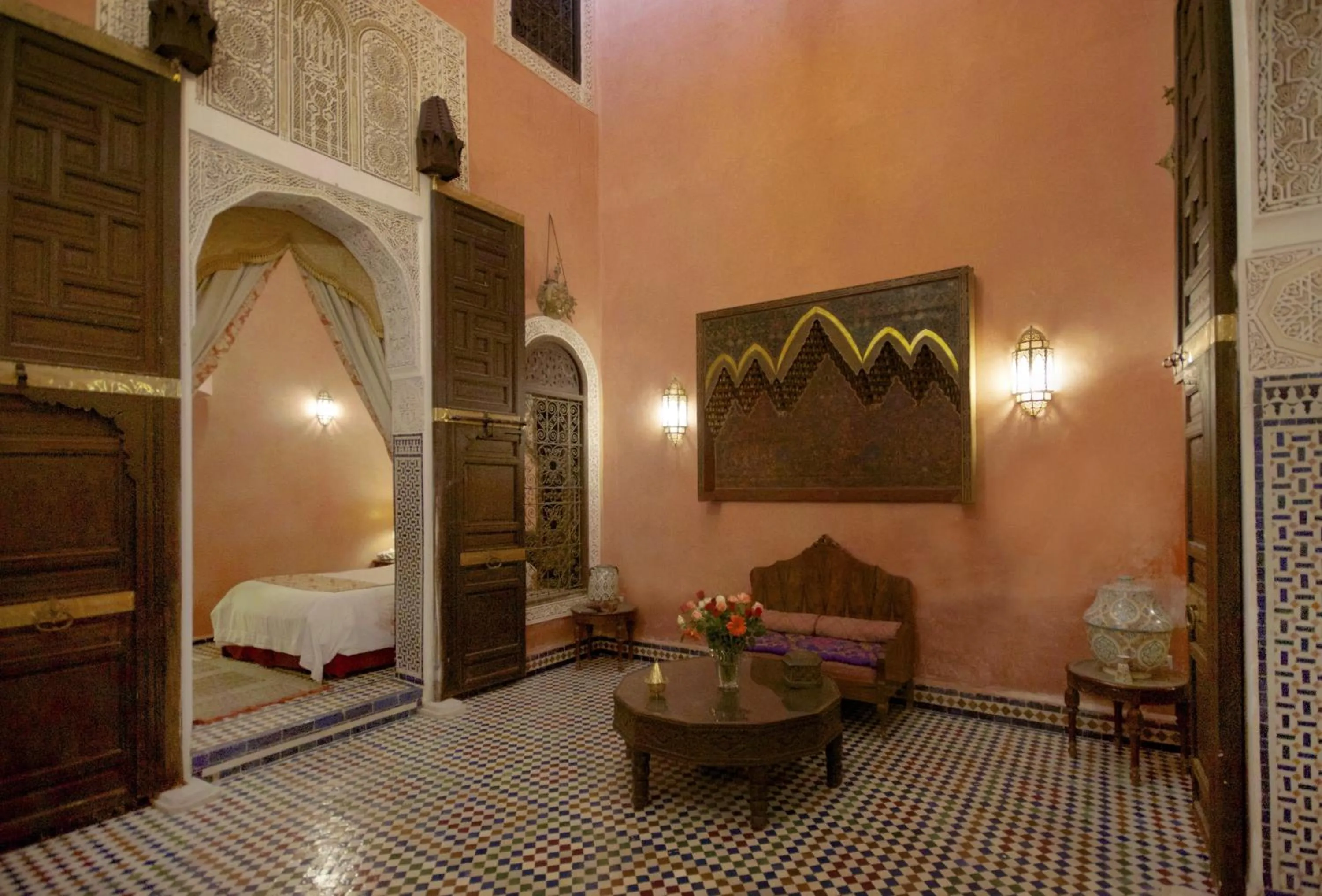 Lobby or reception, Bed in Dar Anebar