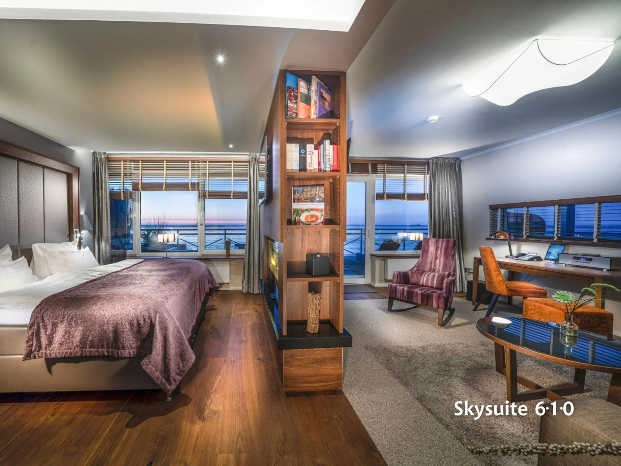 Bed in Strandhotel Duhnen