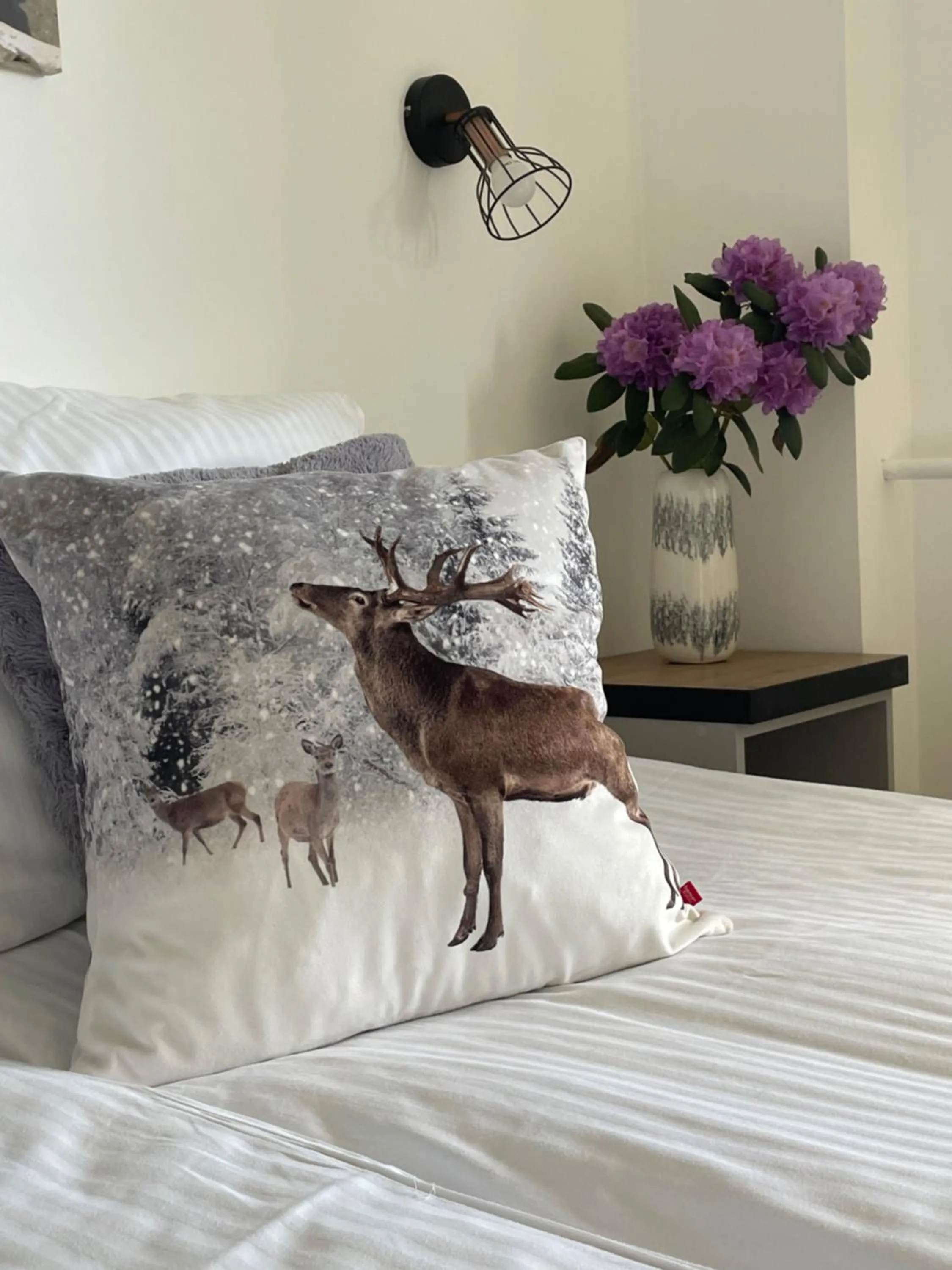 Decorative detail, Bed in Pokoje Gościnne u Hanki