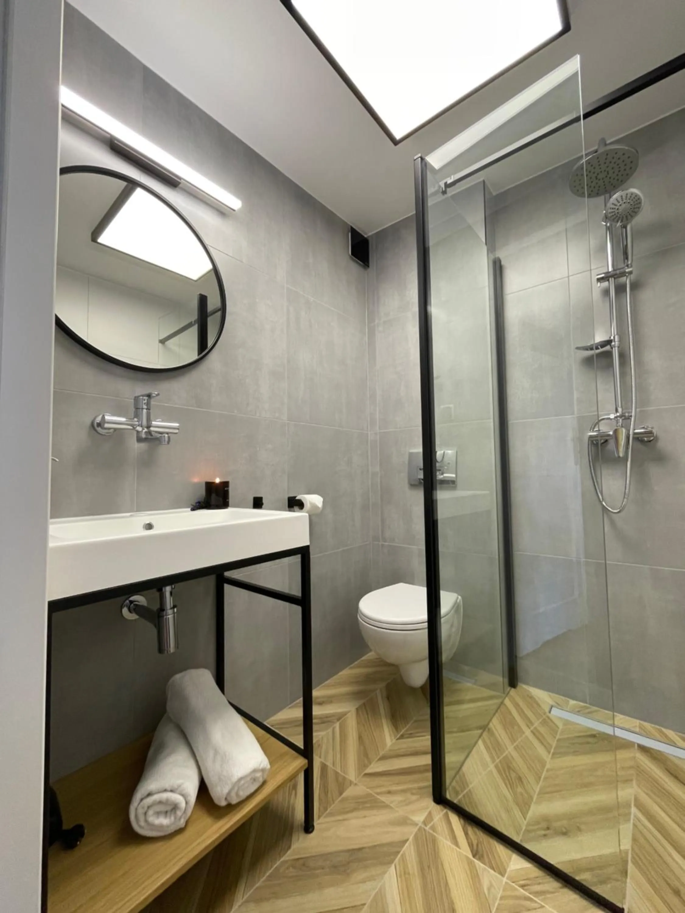 Shower in Pokoje Gościnne u Hanki