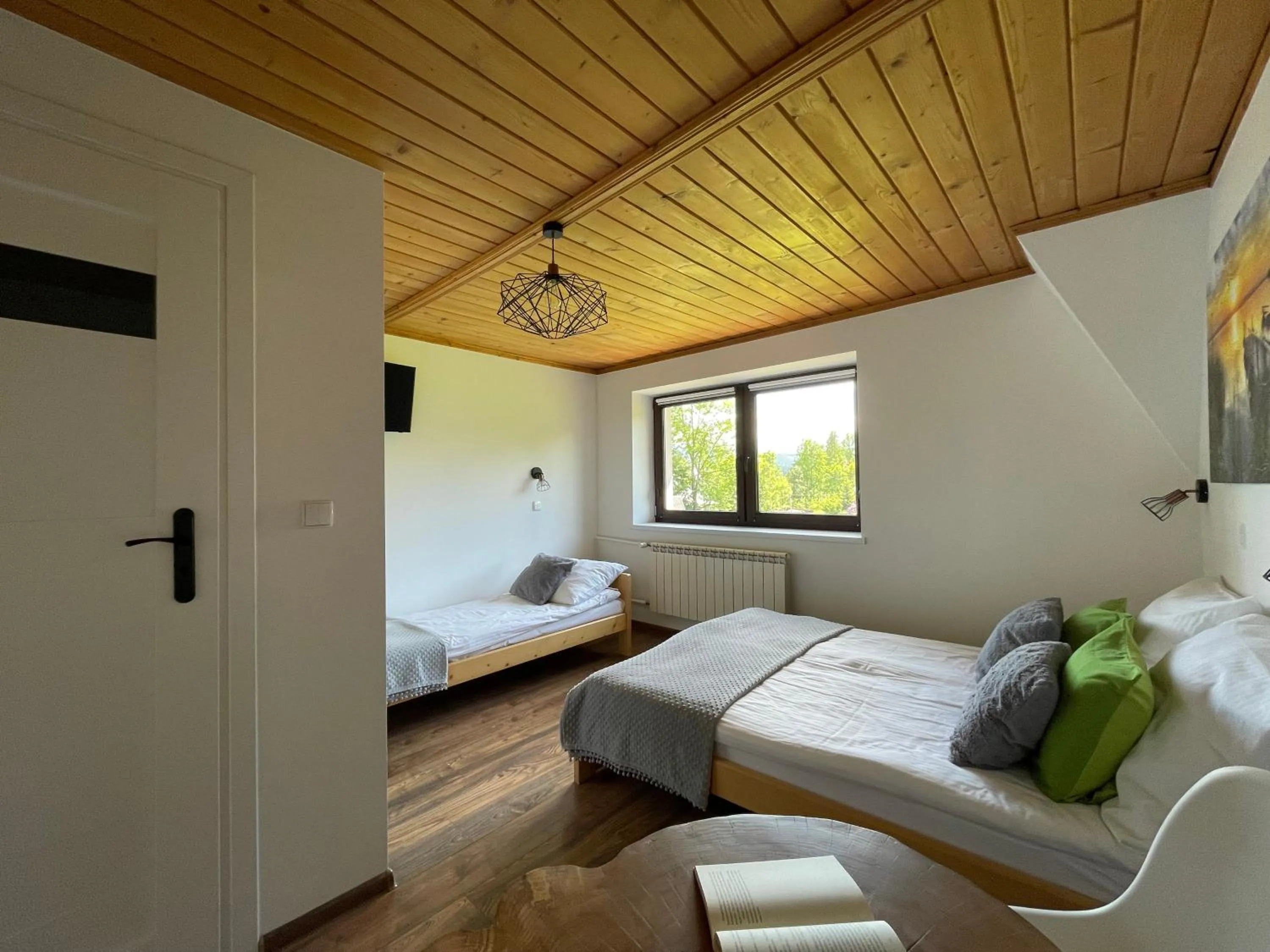 Bed in Pokoje Gościnne u Hanki