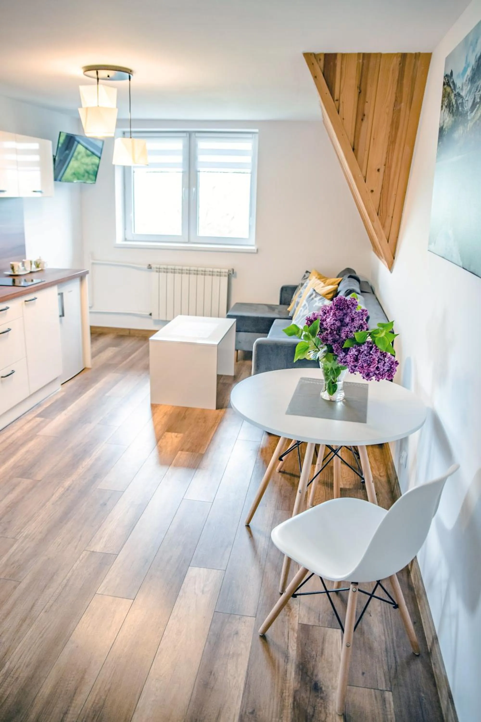 Living room in Pokoje Gościnne u Hanki