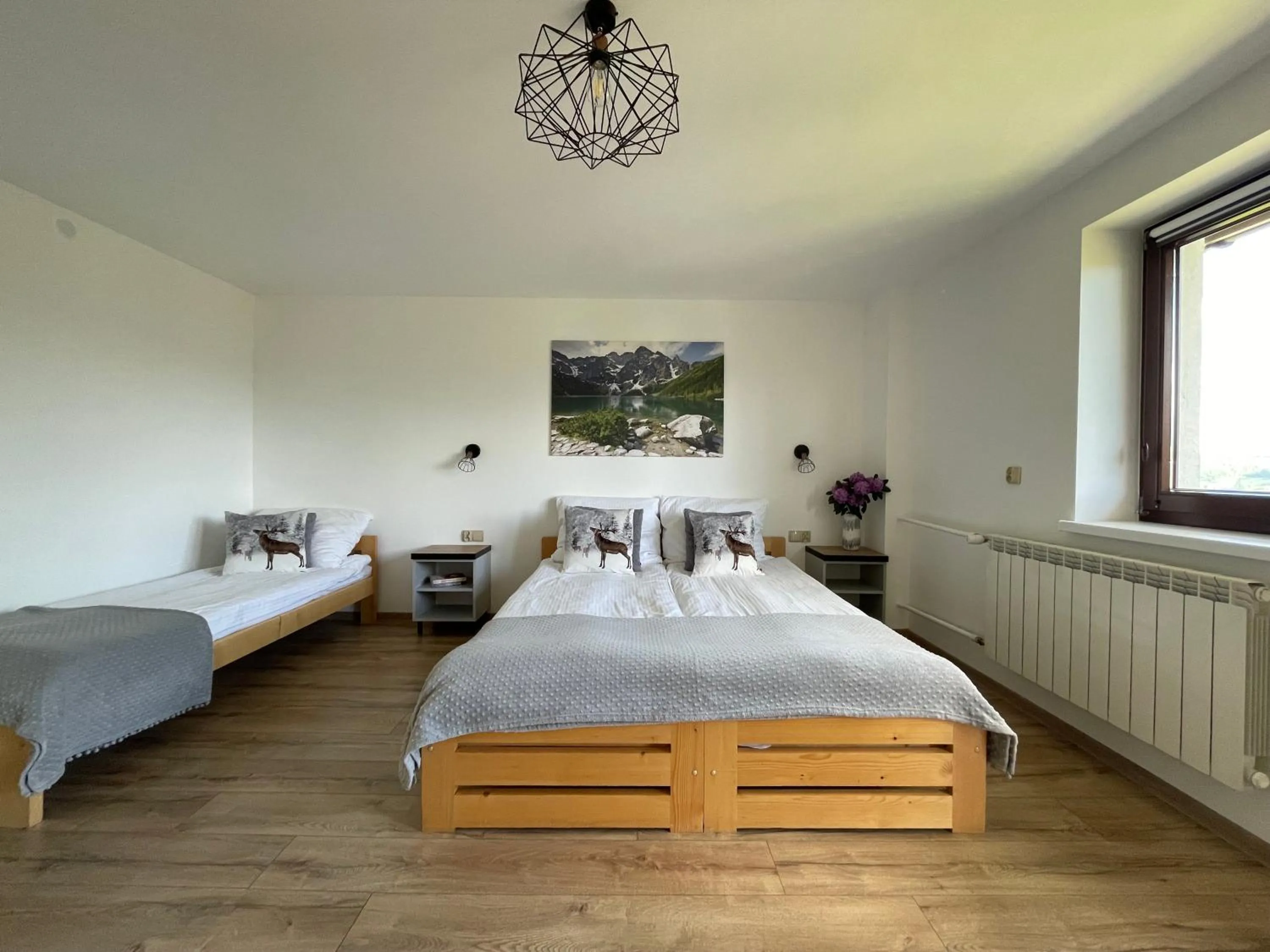 Bed in Pokoje Gościnne u Hanki