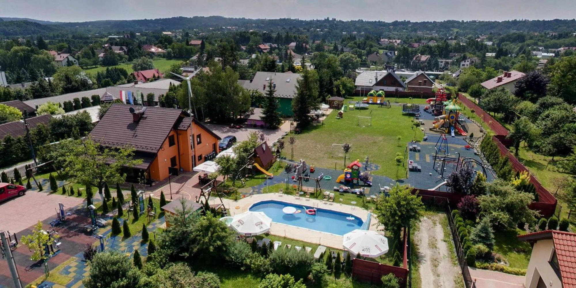 Bird's eye view in Eko Hotel Na Wierzynka & Park Pinokia