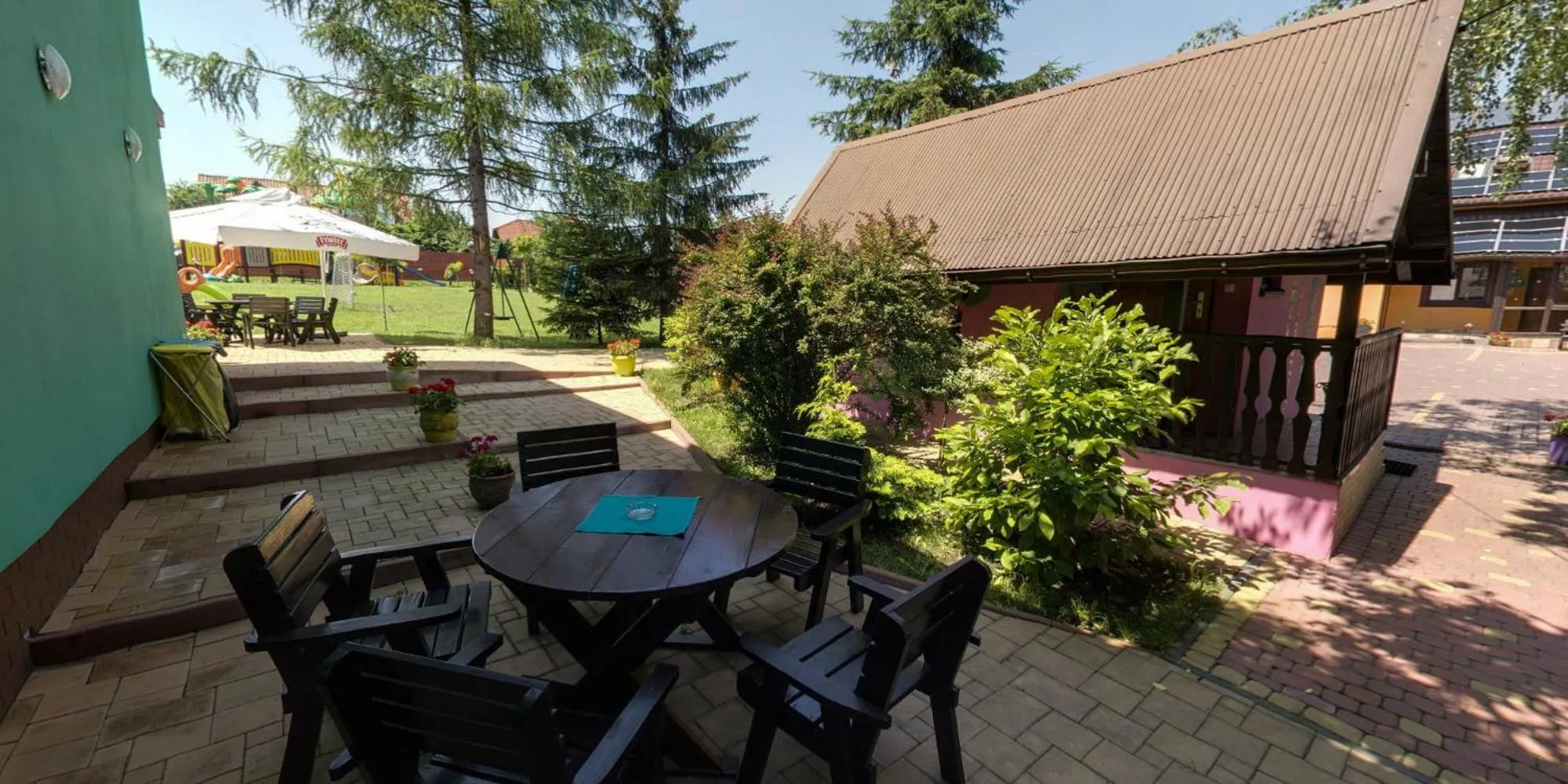 Balcony/Terrace in Eko Hotel Na Wierzynka & Park Pinokia