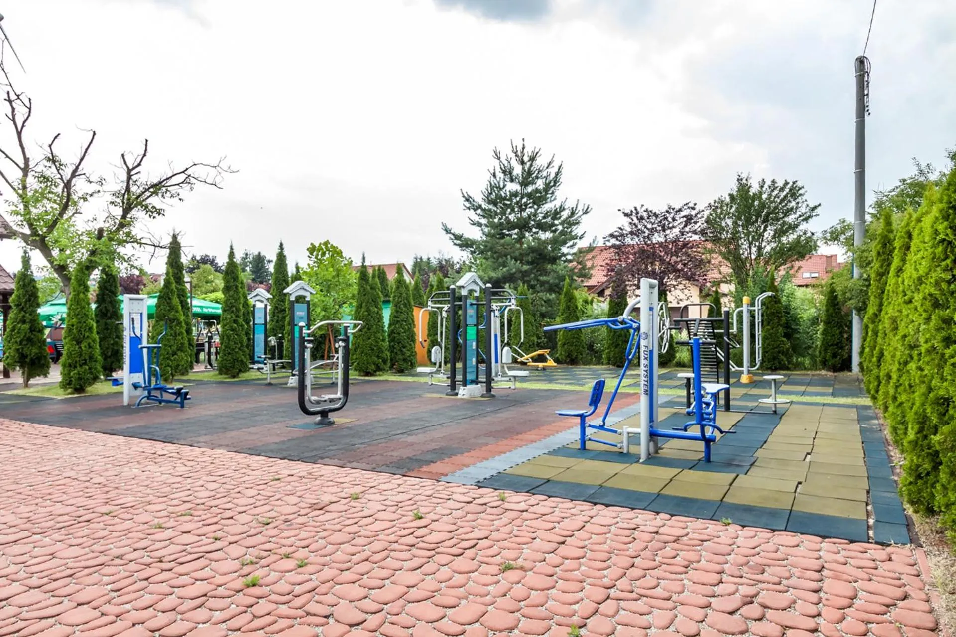 Inner courtyard view in Eko Hotel Na Wierzynka & Park Pinokia