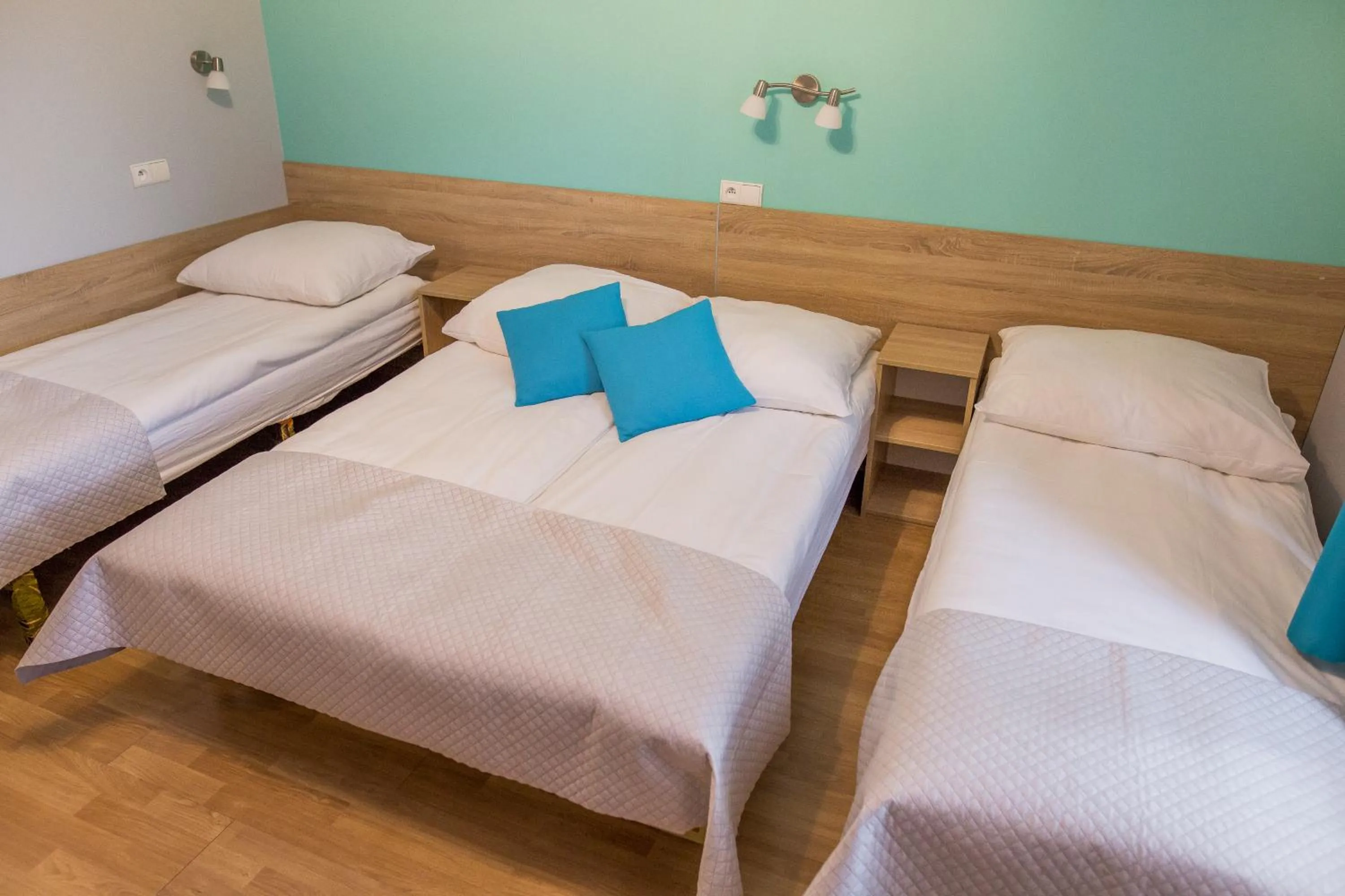 Bed in Eko Hotel Na Wierzynka & Park Pinokia