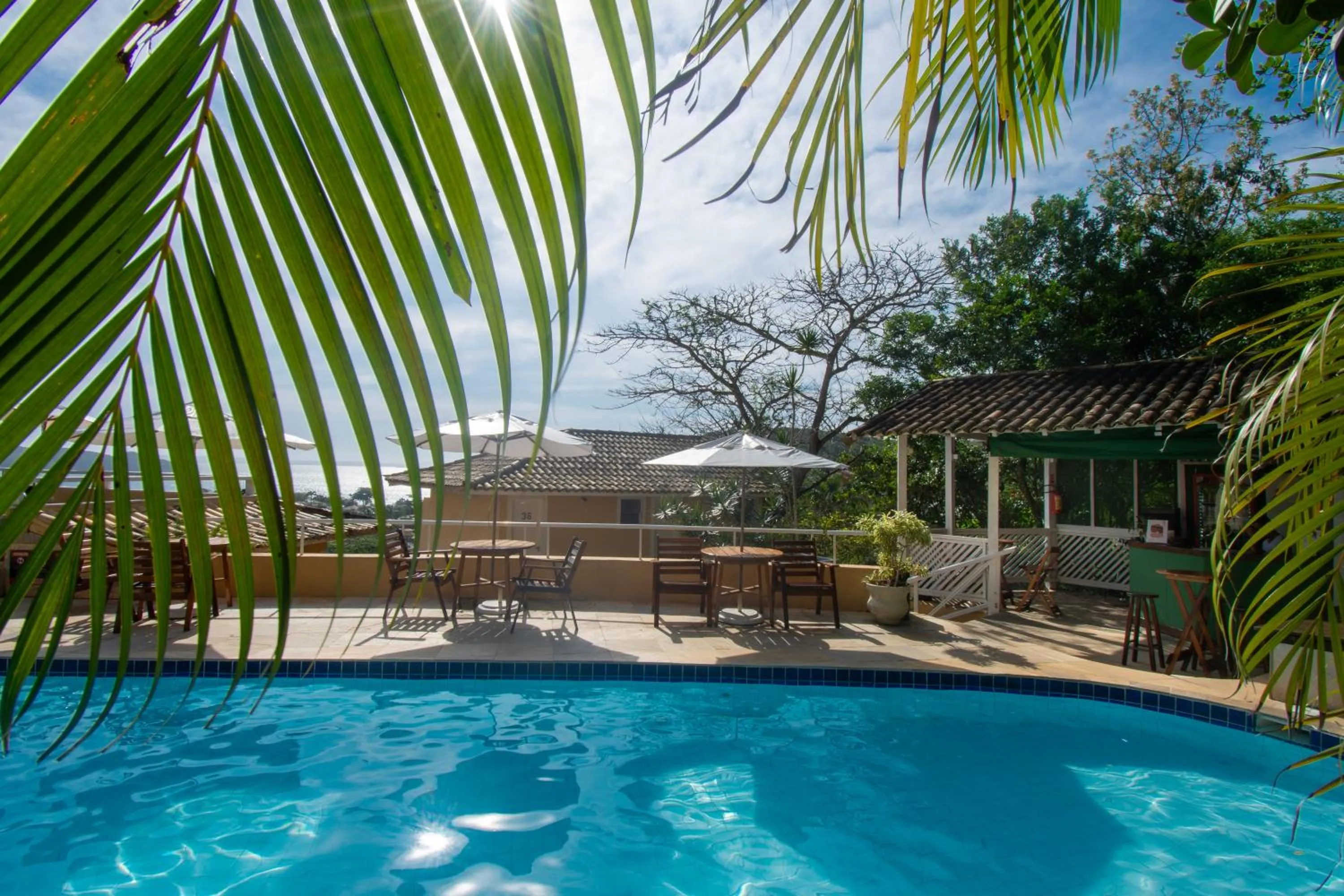 Patio in Pousada e Spa Villa Mercedes by Latitud Hoteles