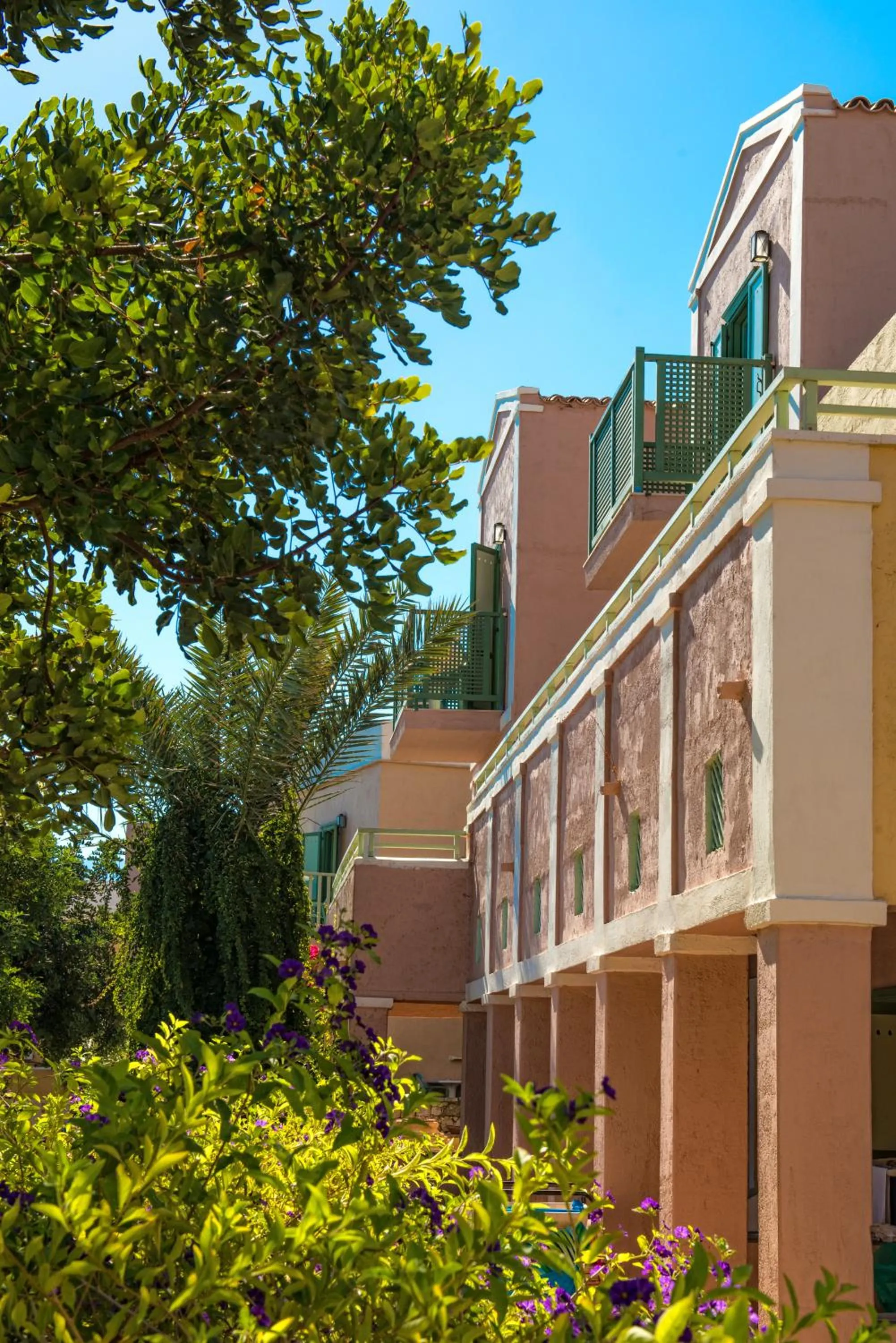 Facade/entrance in Silva Beach Hotel