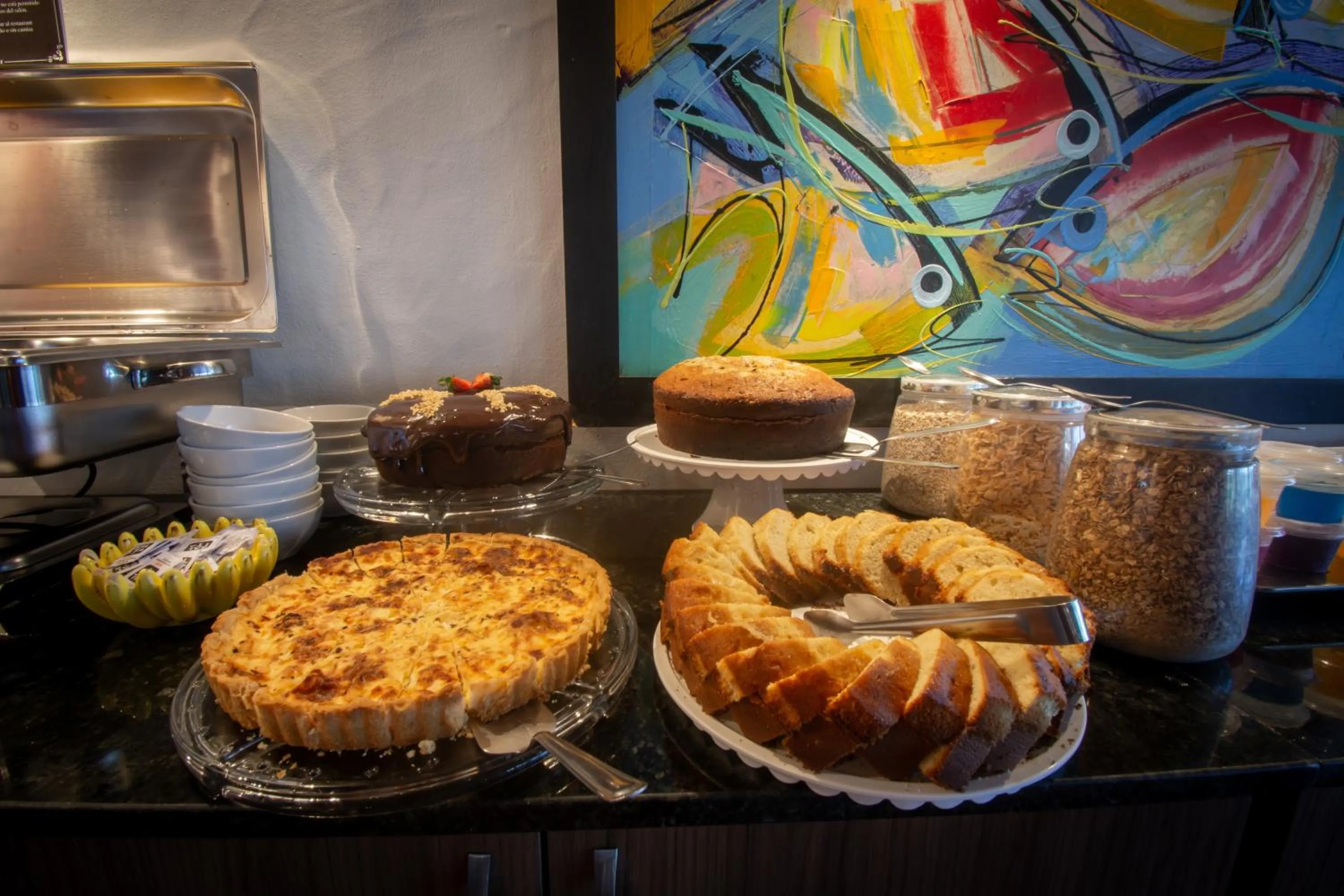 Buffet breakfast in Pousada Lestada by Latitud Hoteles