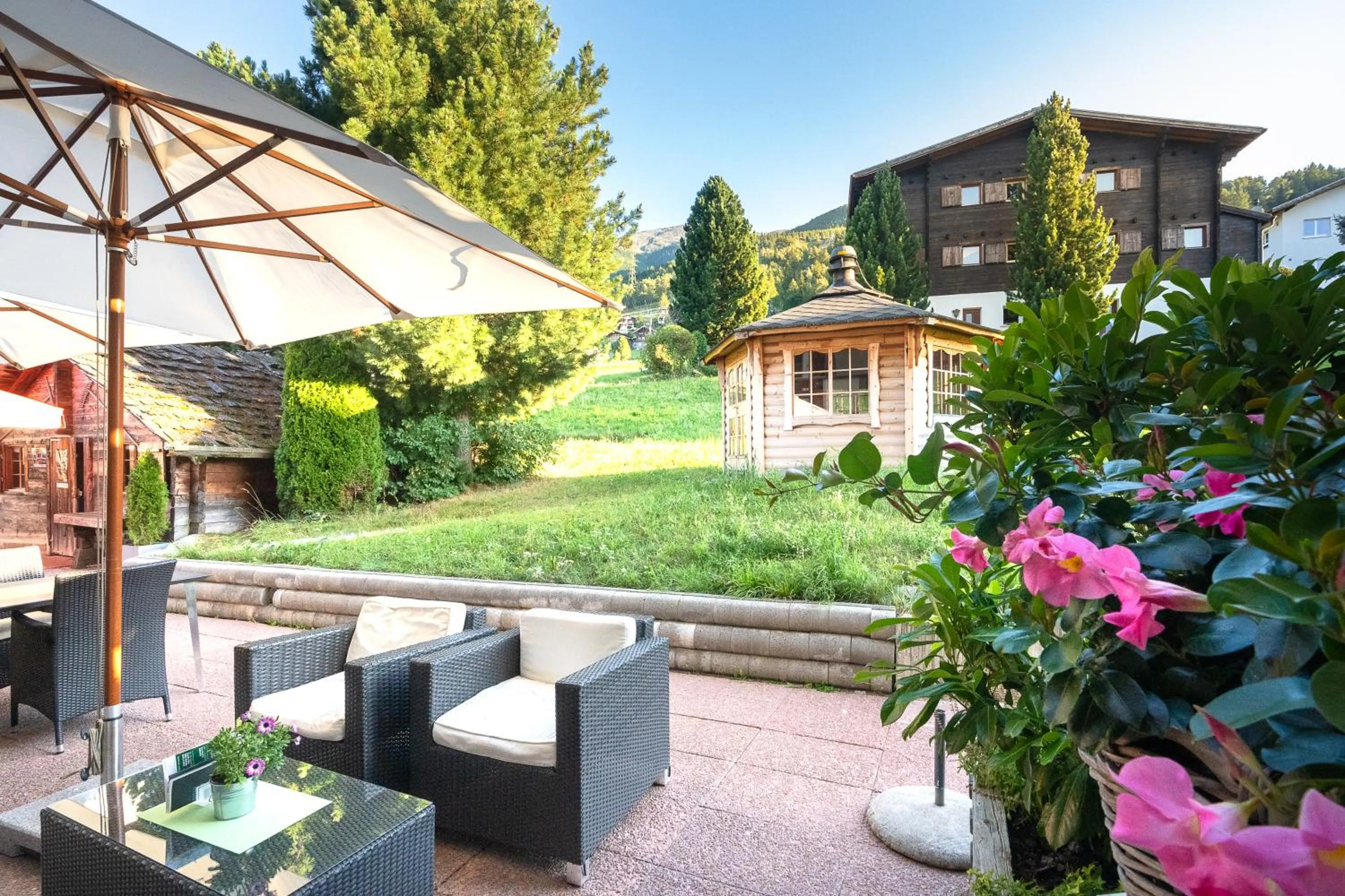 Balcony/Terrace in Hotel Alpenhof