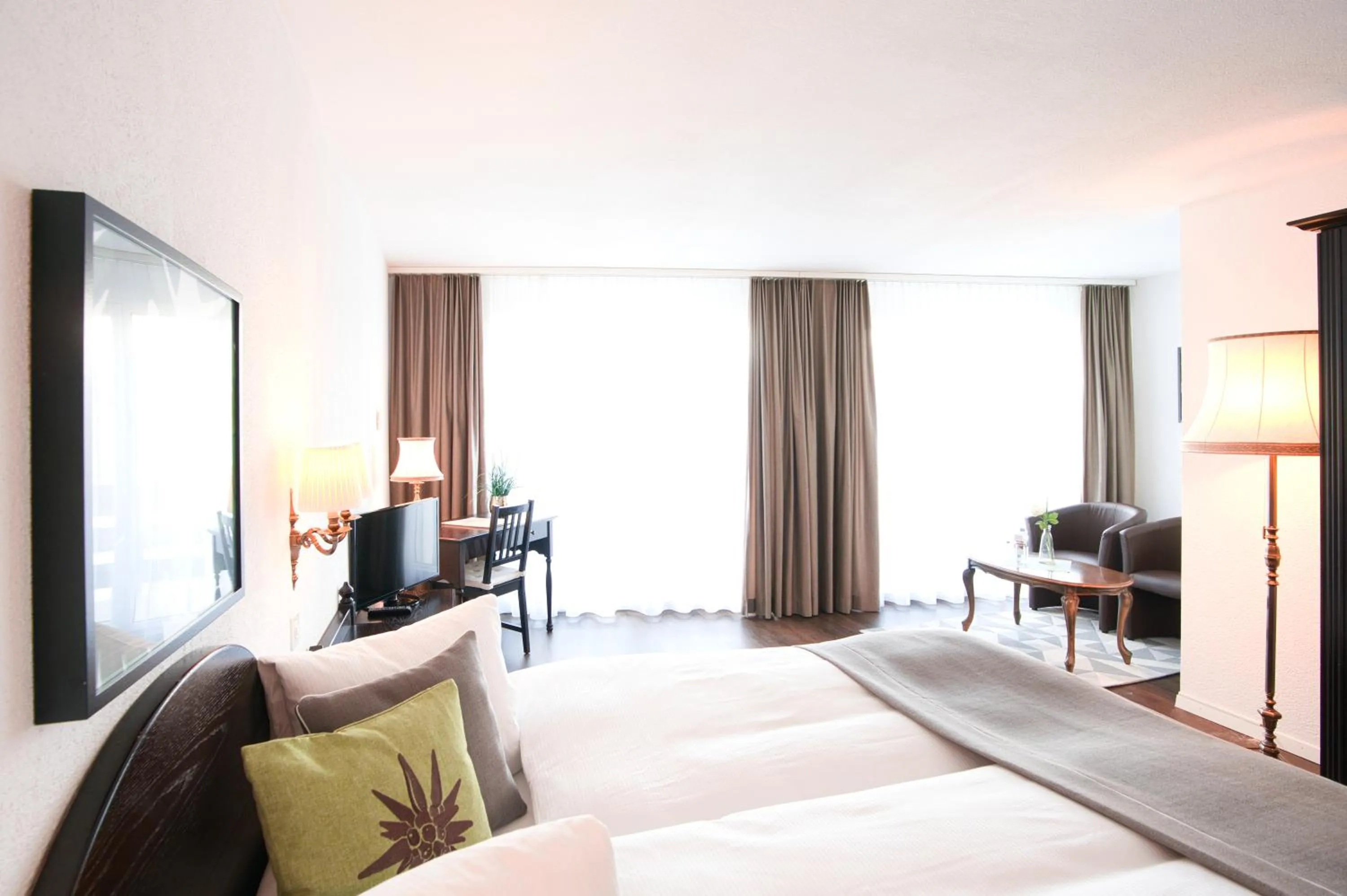 Photo of the whole room, Bed in Hotel Alpenhof