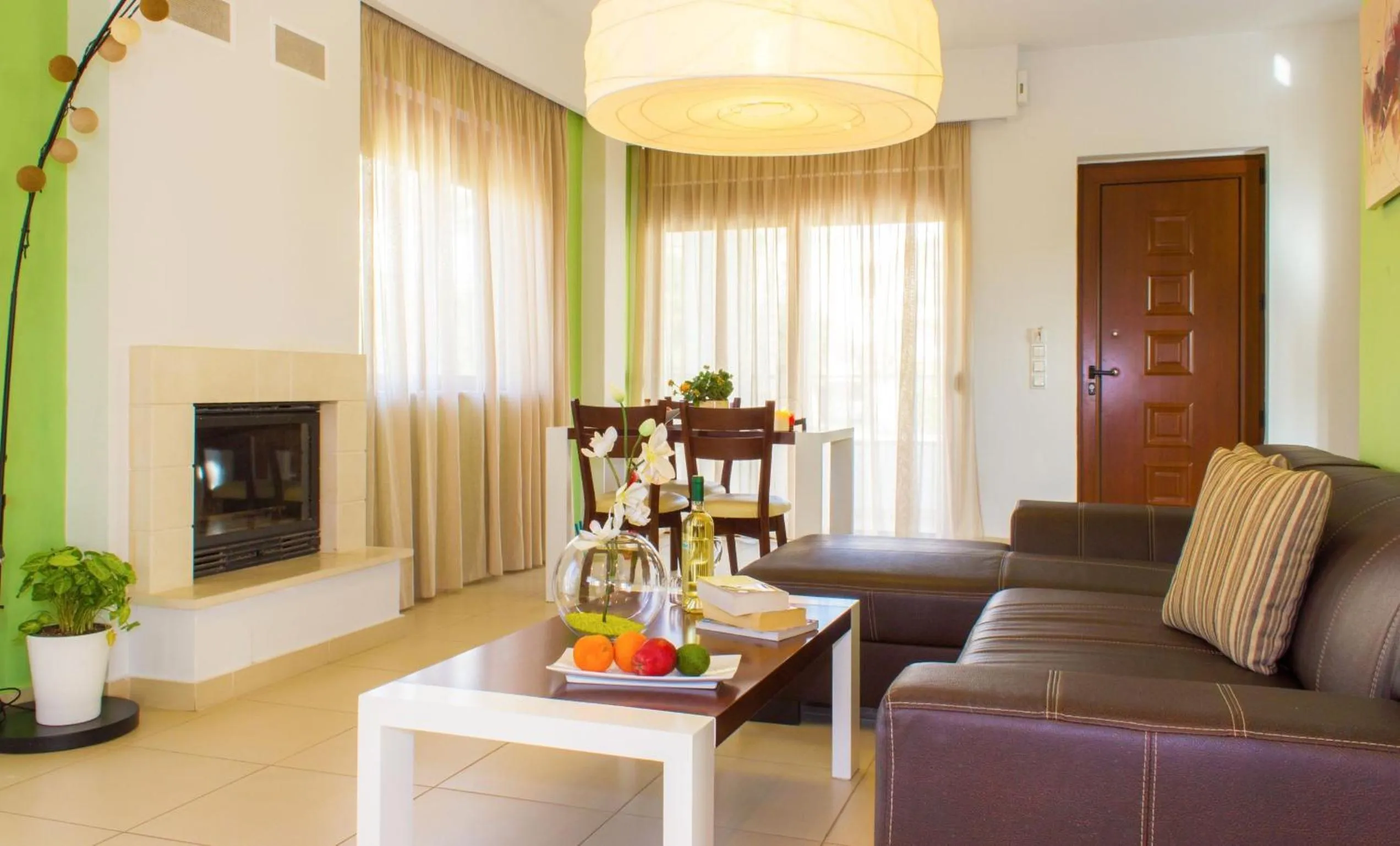 Living room in Esthisis Suites Chania